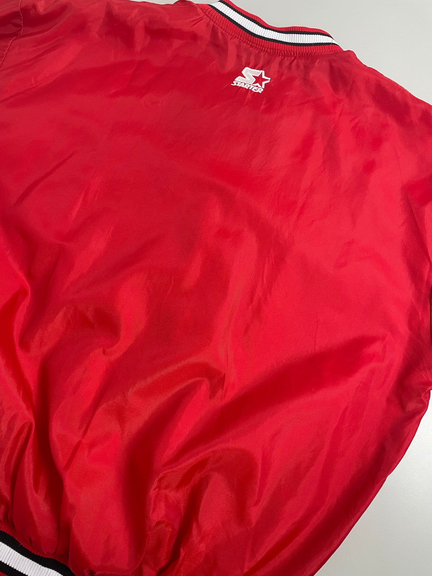 90s Starter Wisconsin Badgers NCAA Pullover Red XL