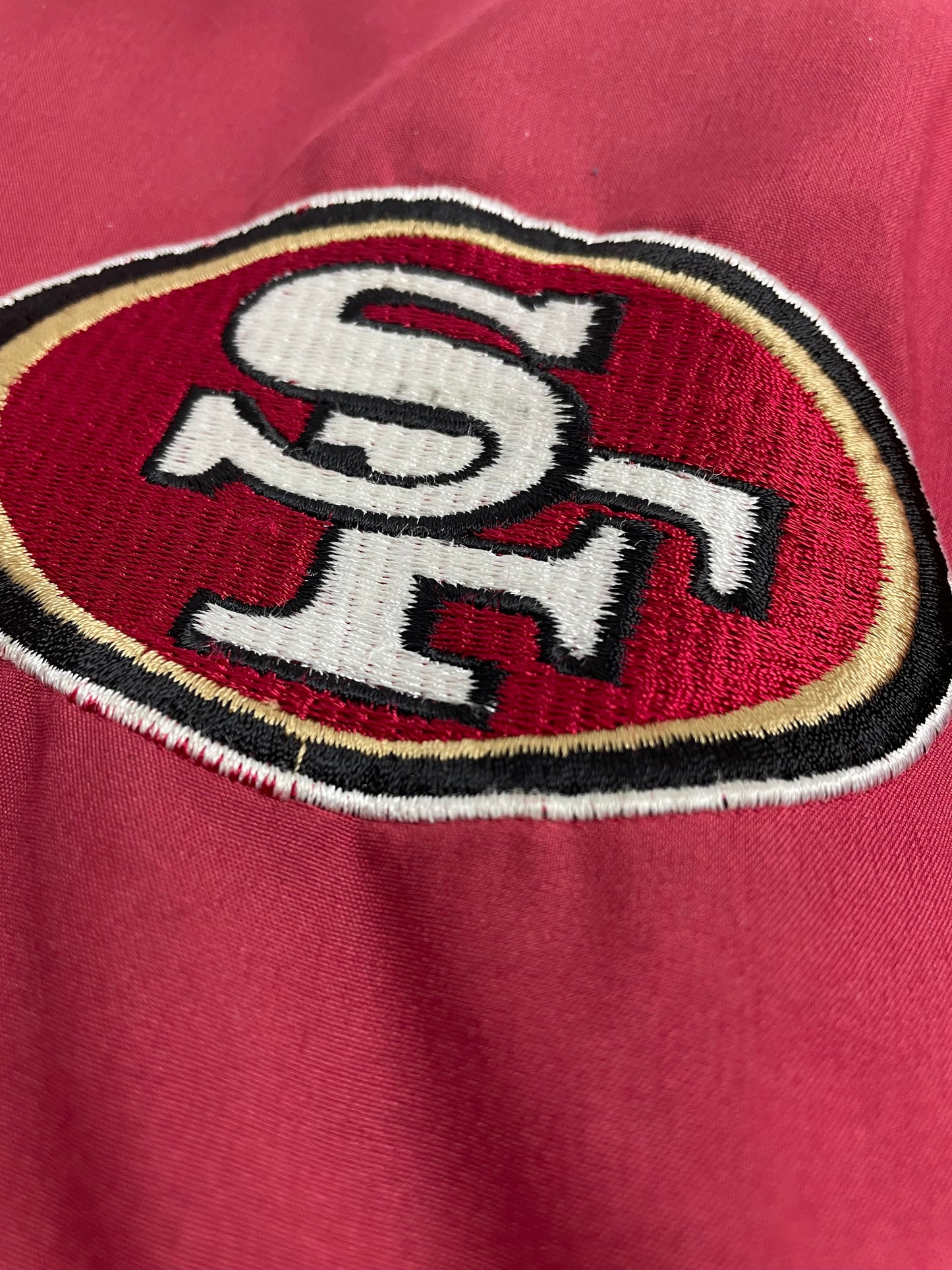 90s Reebok San Francisco 49ers NFL Jacket Red