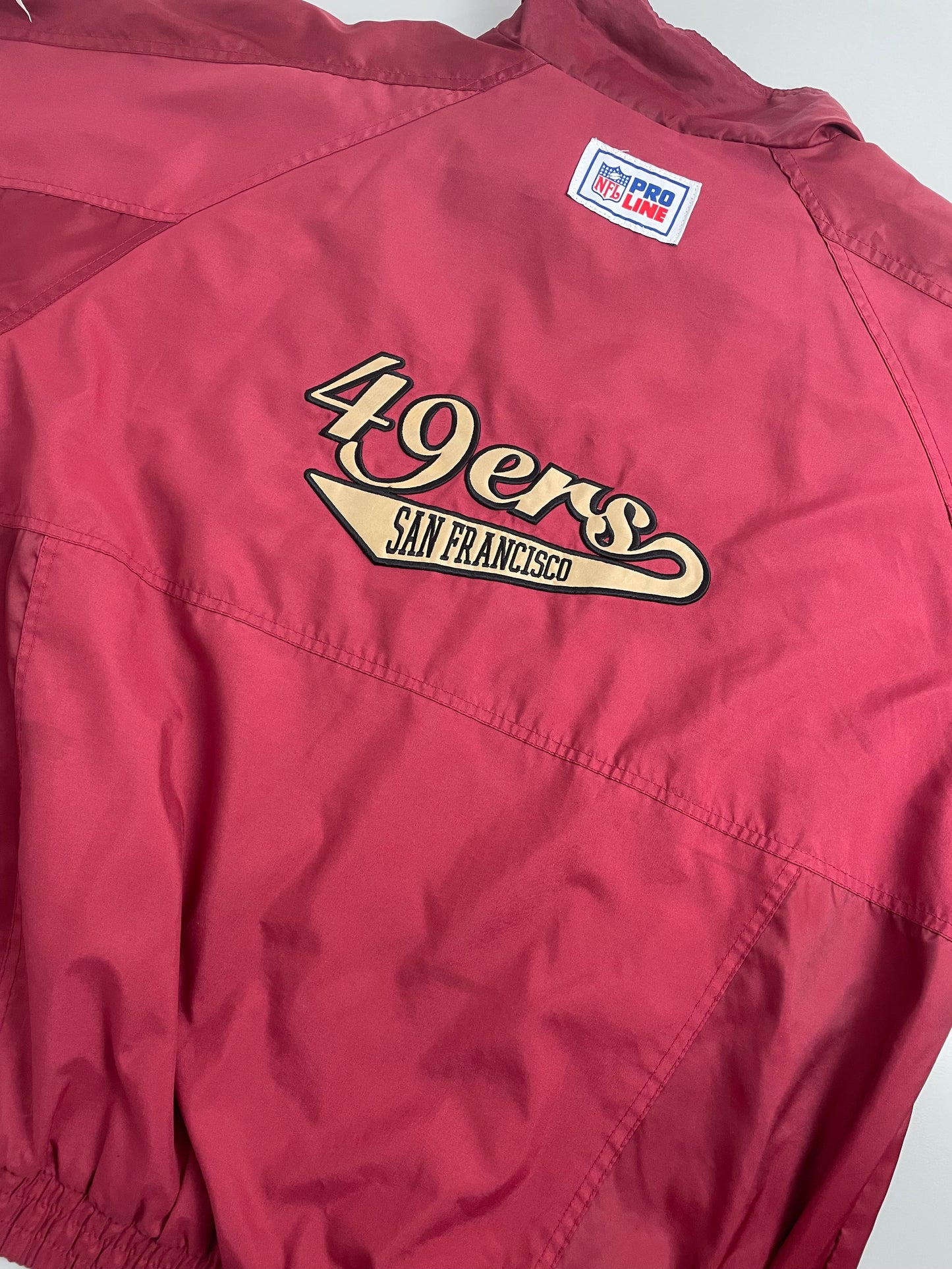 90s Reebok San Francisco 49ers NFL Jacket Red