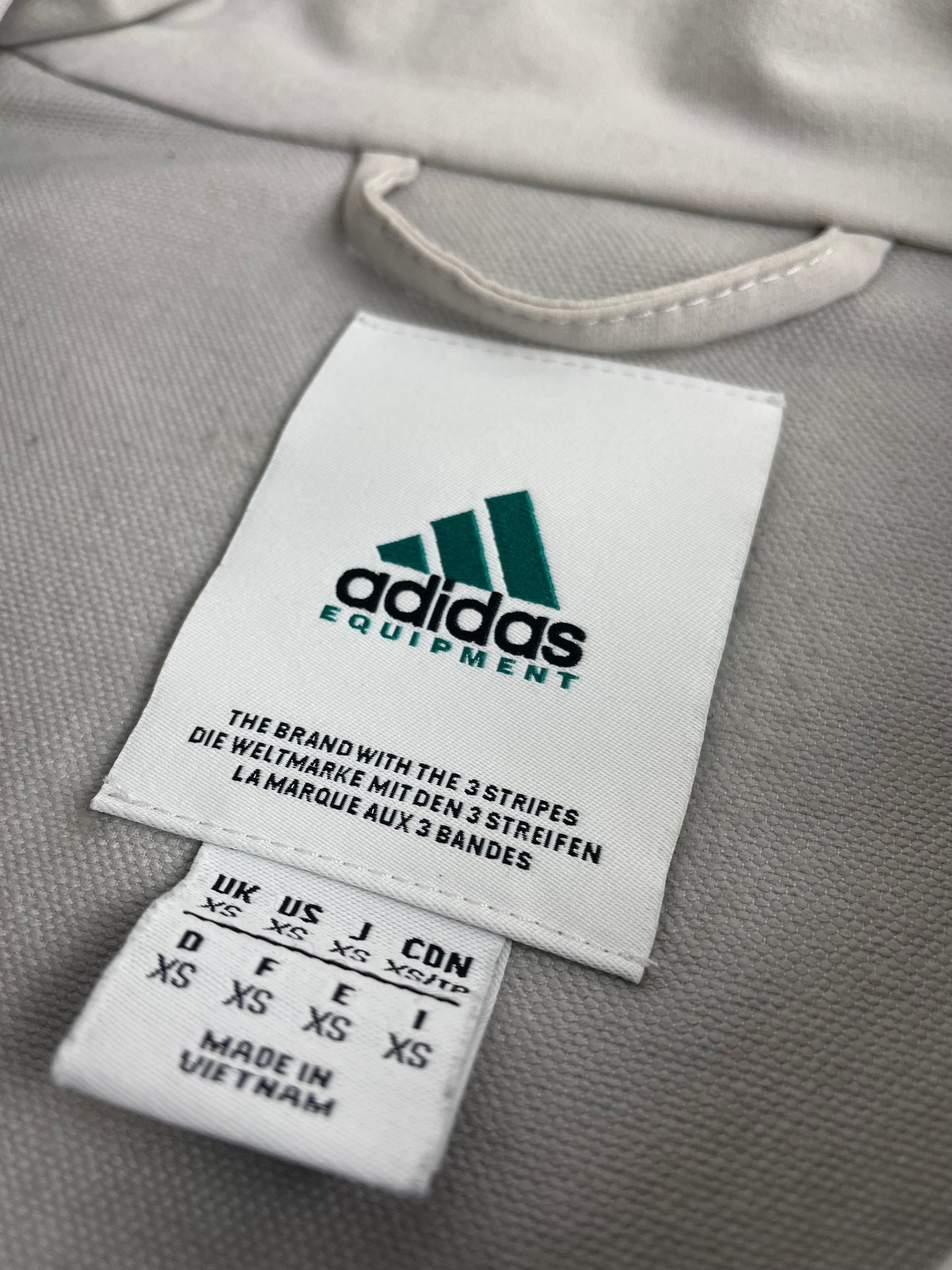 00s Adidas Equipment Jackets Black White XS/S