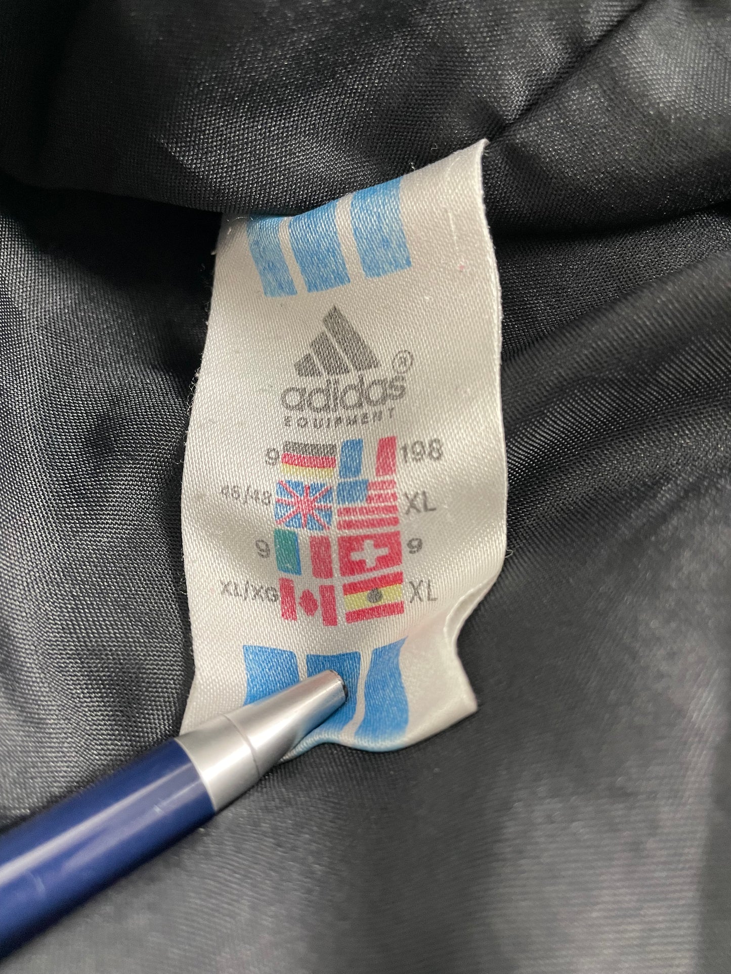 90s Adidas Equipment Jacket Green XXL