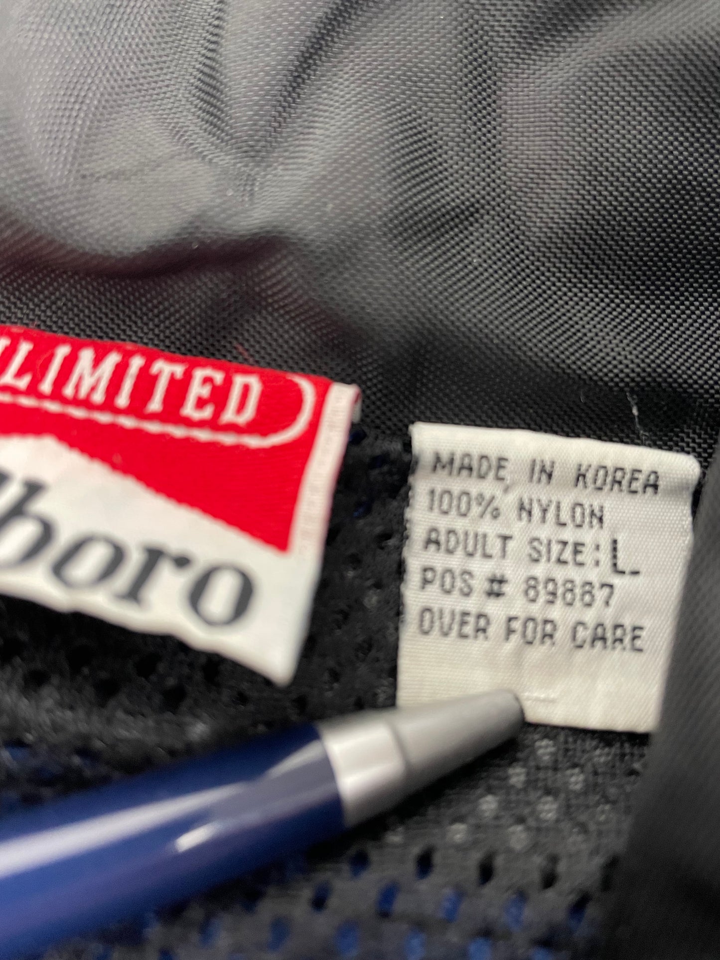 90s Marlboro Jacket Blue L