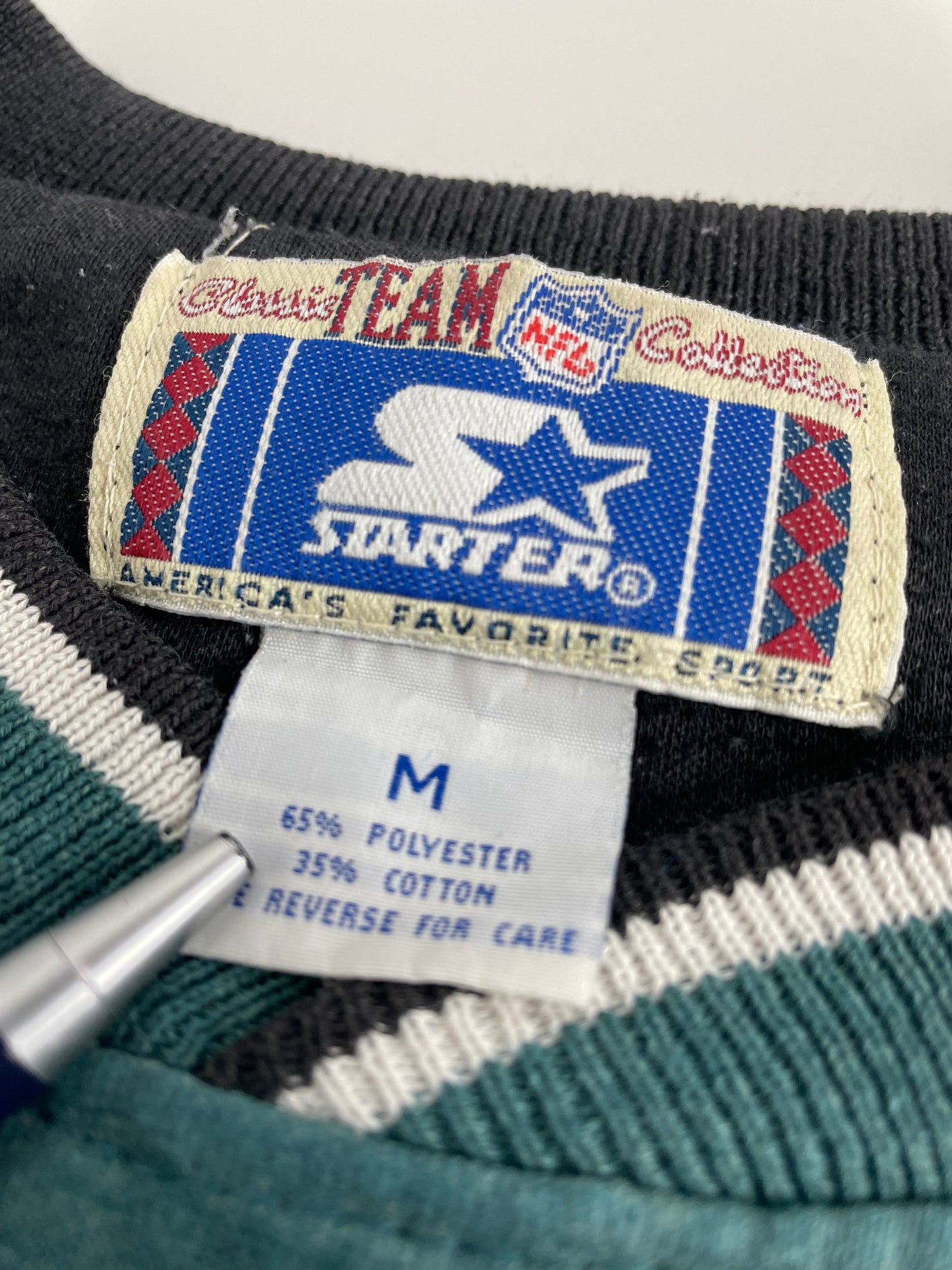 90s Starter Philadelphia Eagles NFL Sweatshirt Green S/M