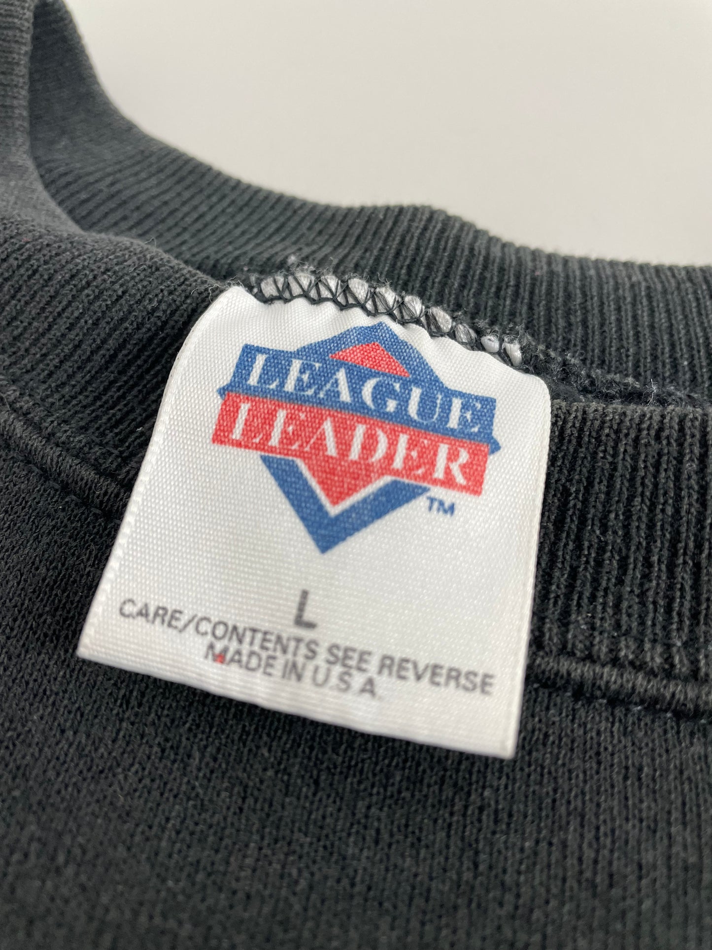 90s League Leader Chicago Wolves NHL/IHL Sweatshirt Black M