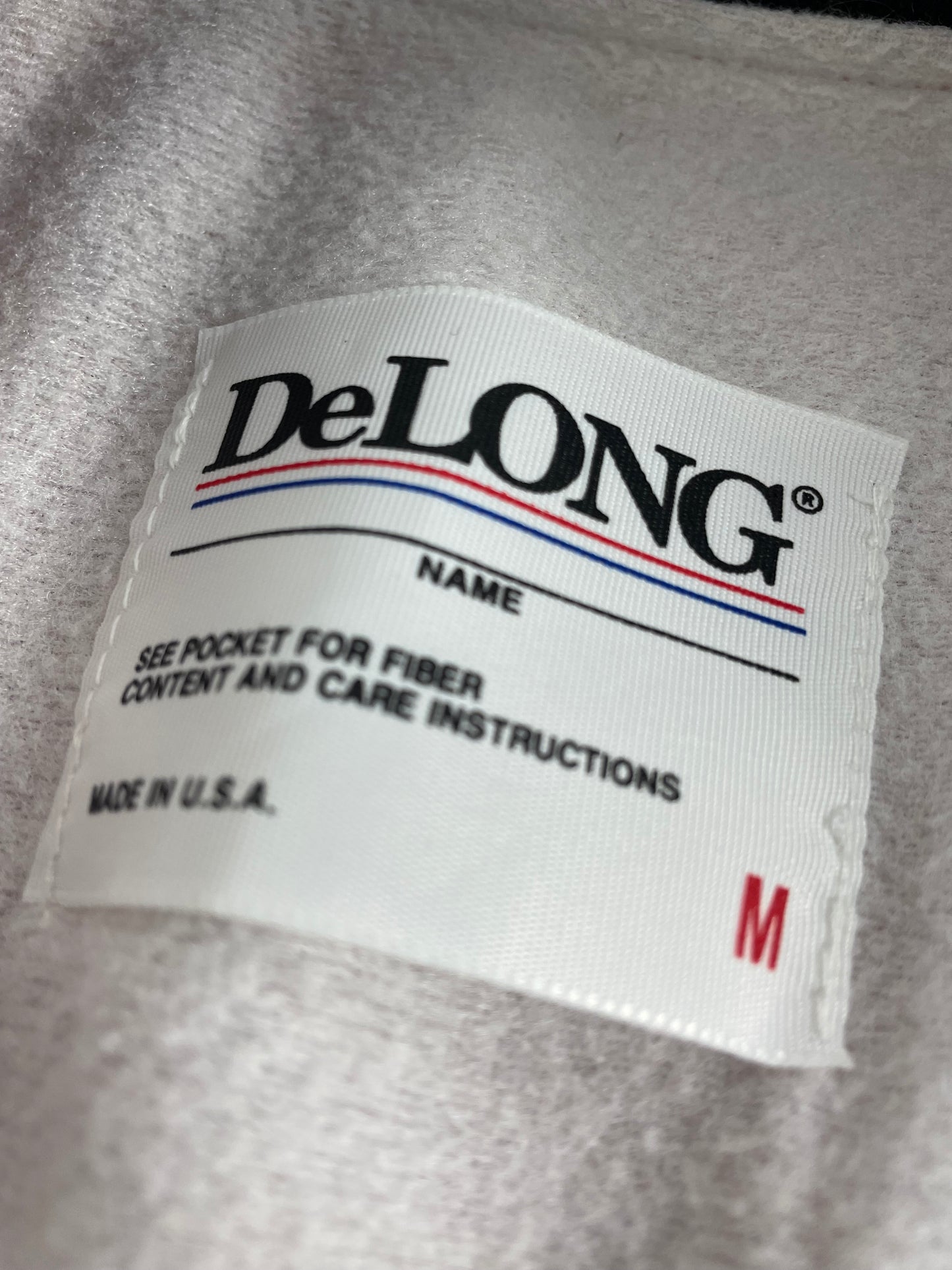 90s DeLong Chicago Bulls NBA Jacket Red S/M