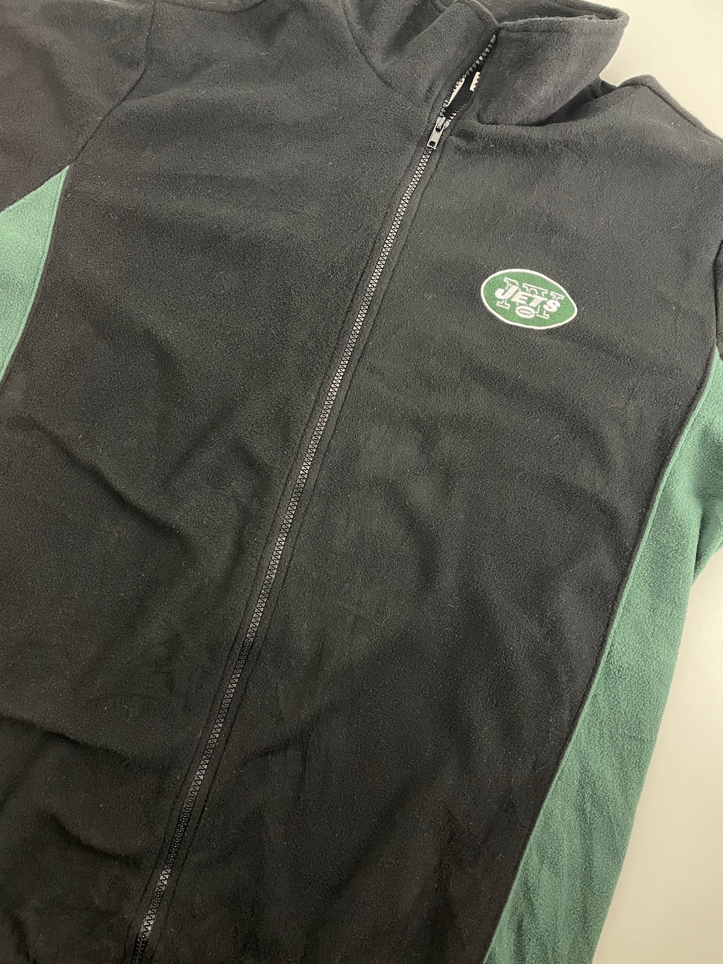 00s NFL New York Jets Fleece Black Green XL