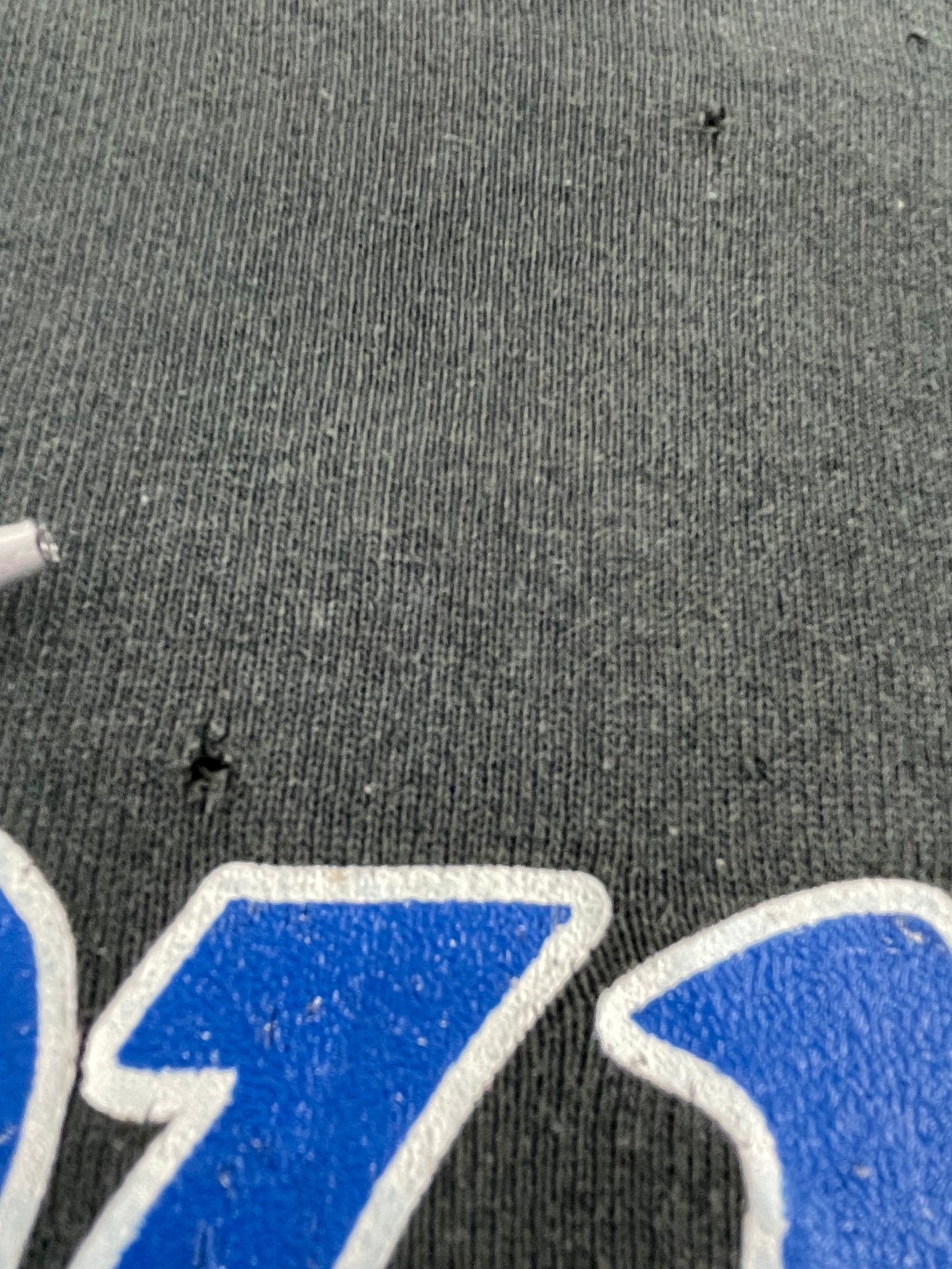 90s Fruit of the Loom Devil's Staircase Sweatshirt Black L