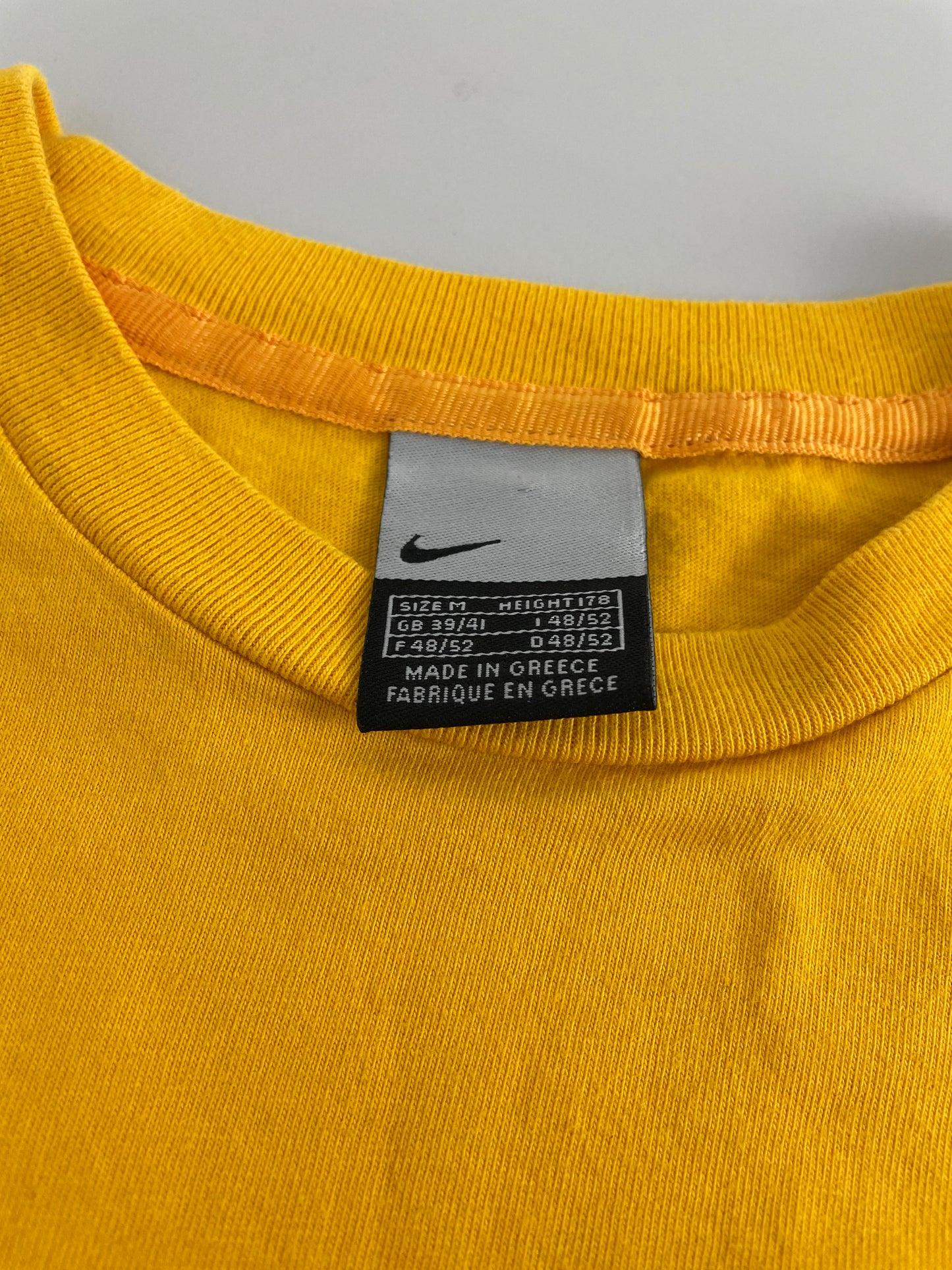 00s Nike T-Shirt Yellow M