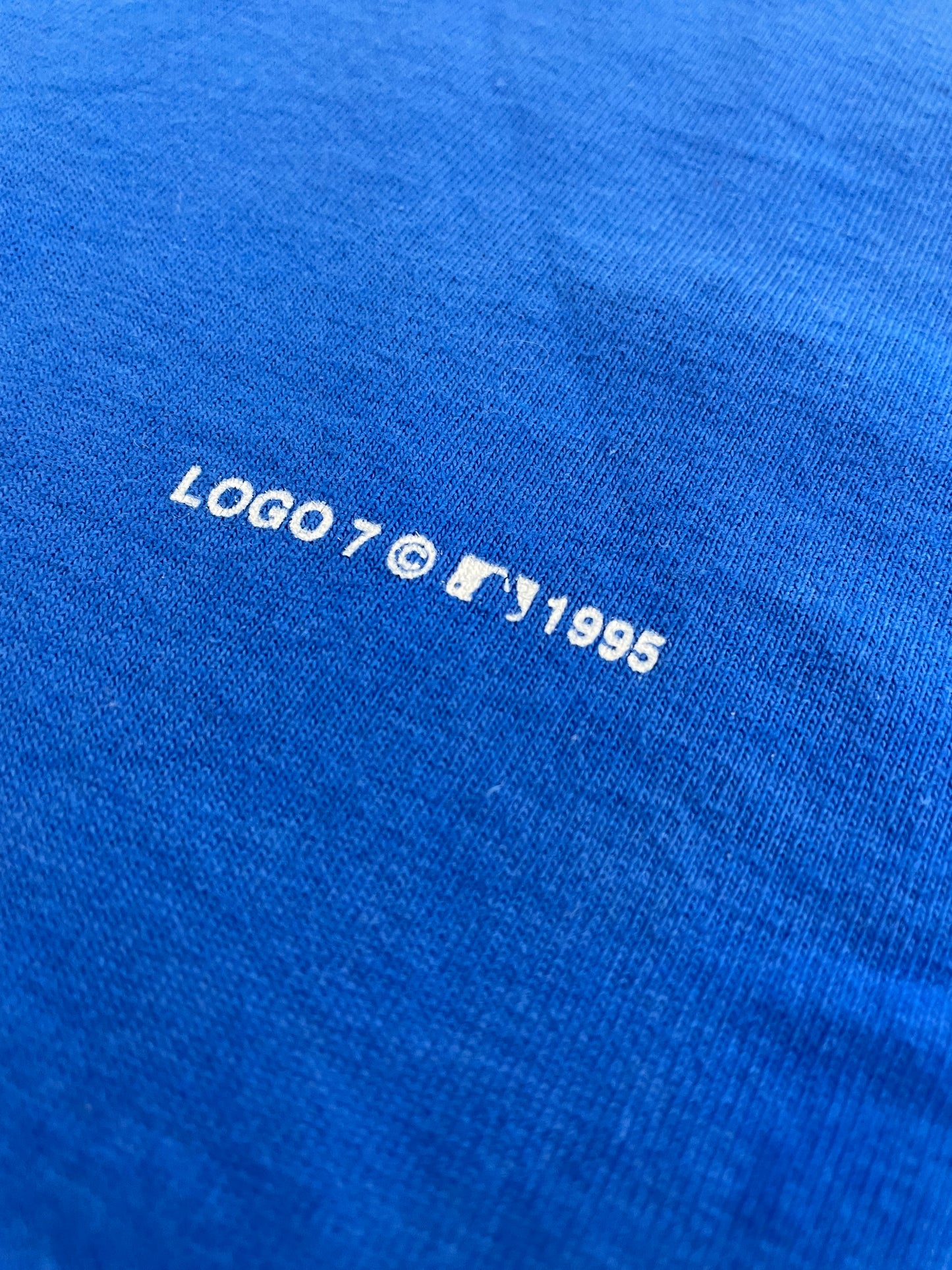 90s FOTL Los Angeles Dodgers MLB T-Shirt Blue XL