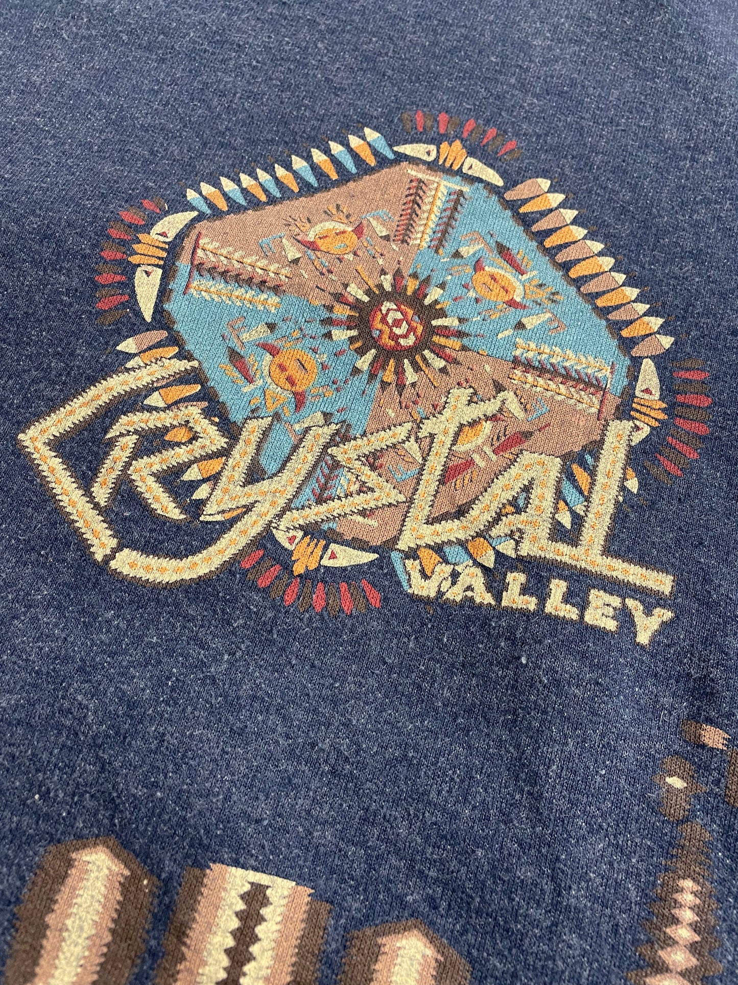 80s Christal Valley Sweatshirt Navy L