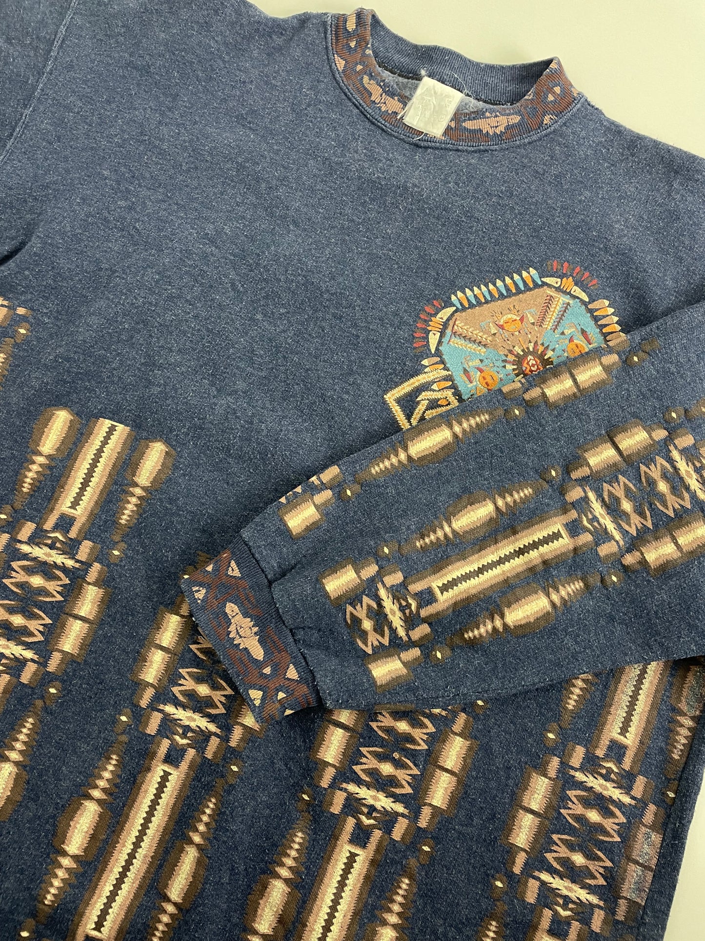 80s Christal Valley Sweatshirt Navy L
