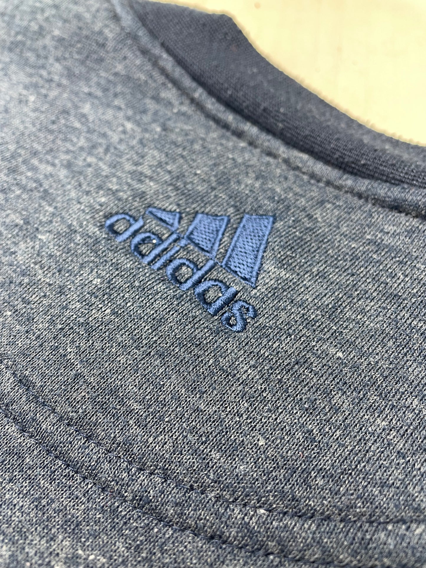 90s Adidas Sweatshirt Dark Blue L/XL