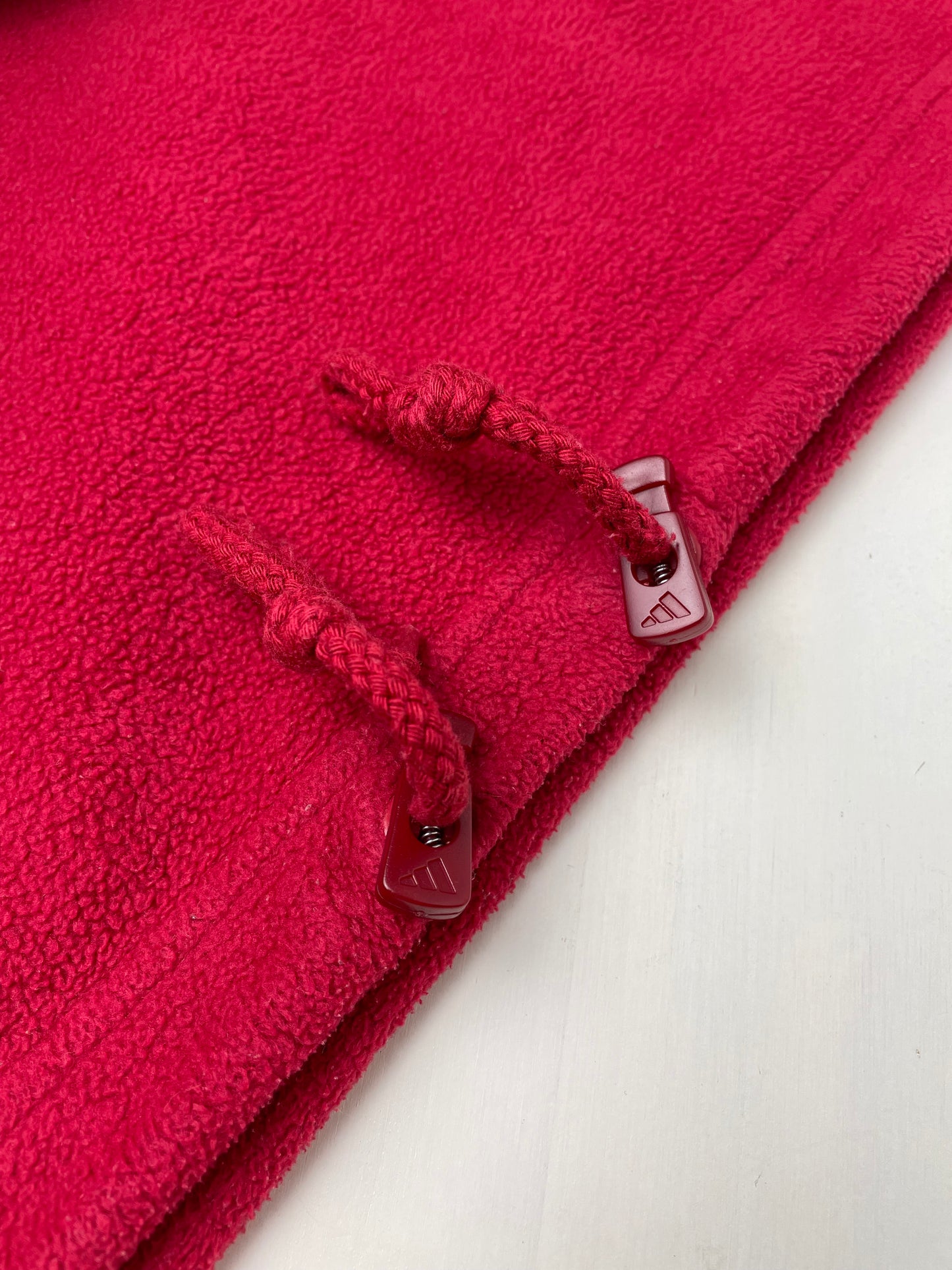 90s Adidas Fleece Red M/L