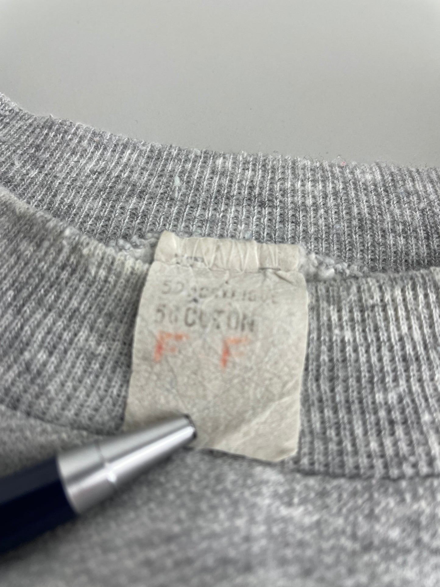 80s Unbranded Sweatshirt Grey M