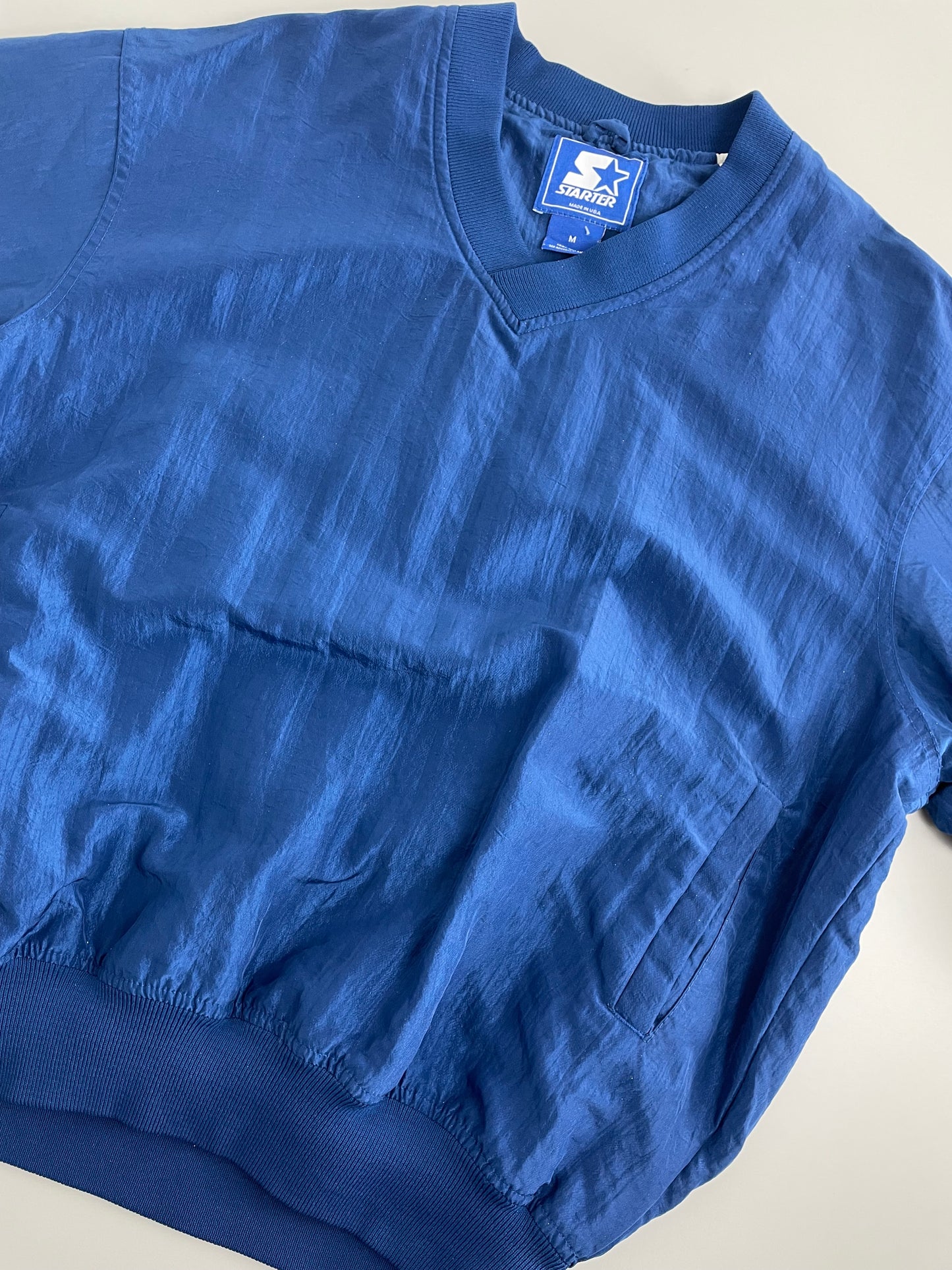 90s Starter Pullover Blue M