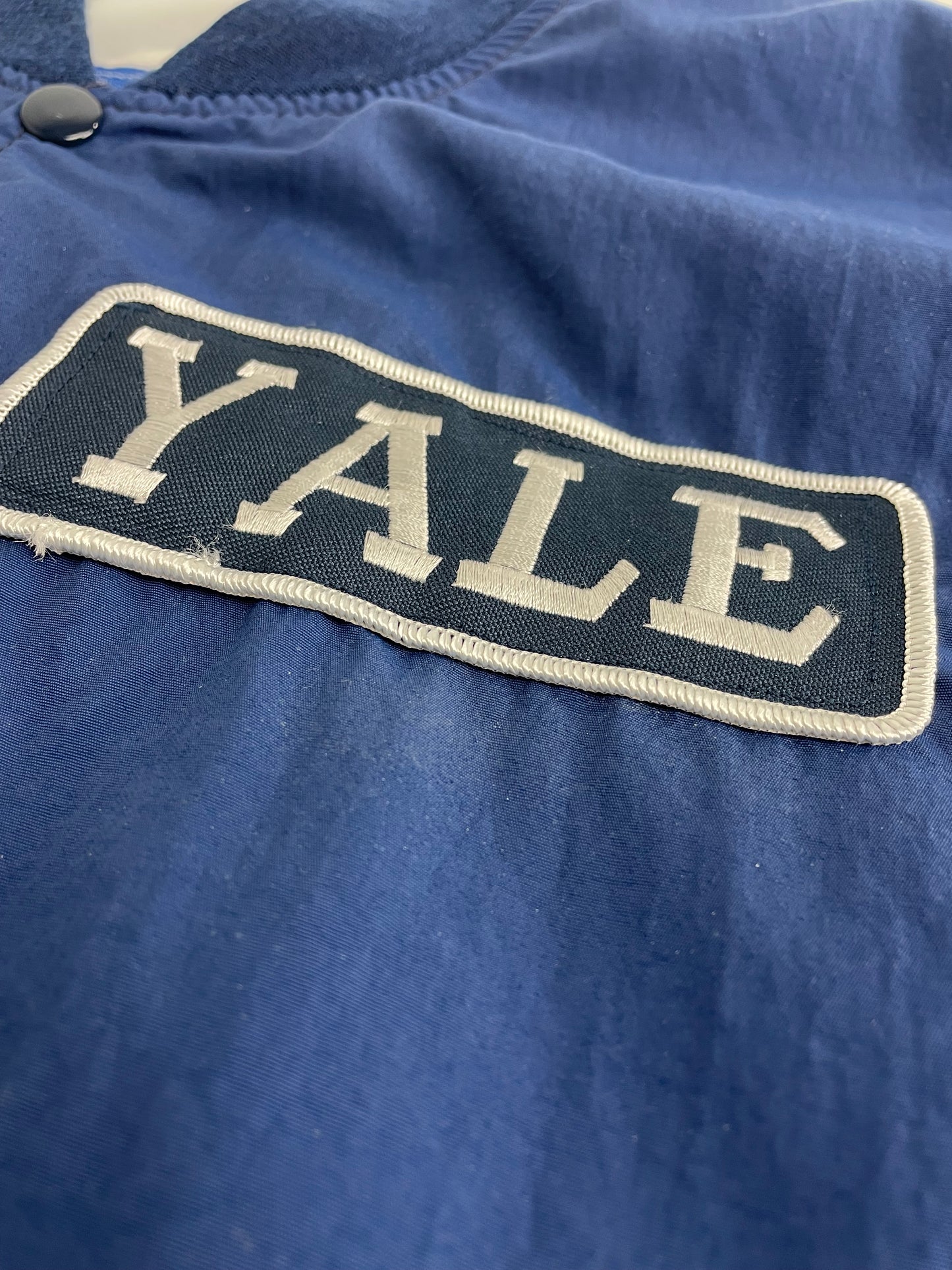 80s Starter Yale NCAA Jacket Blue L