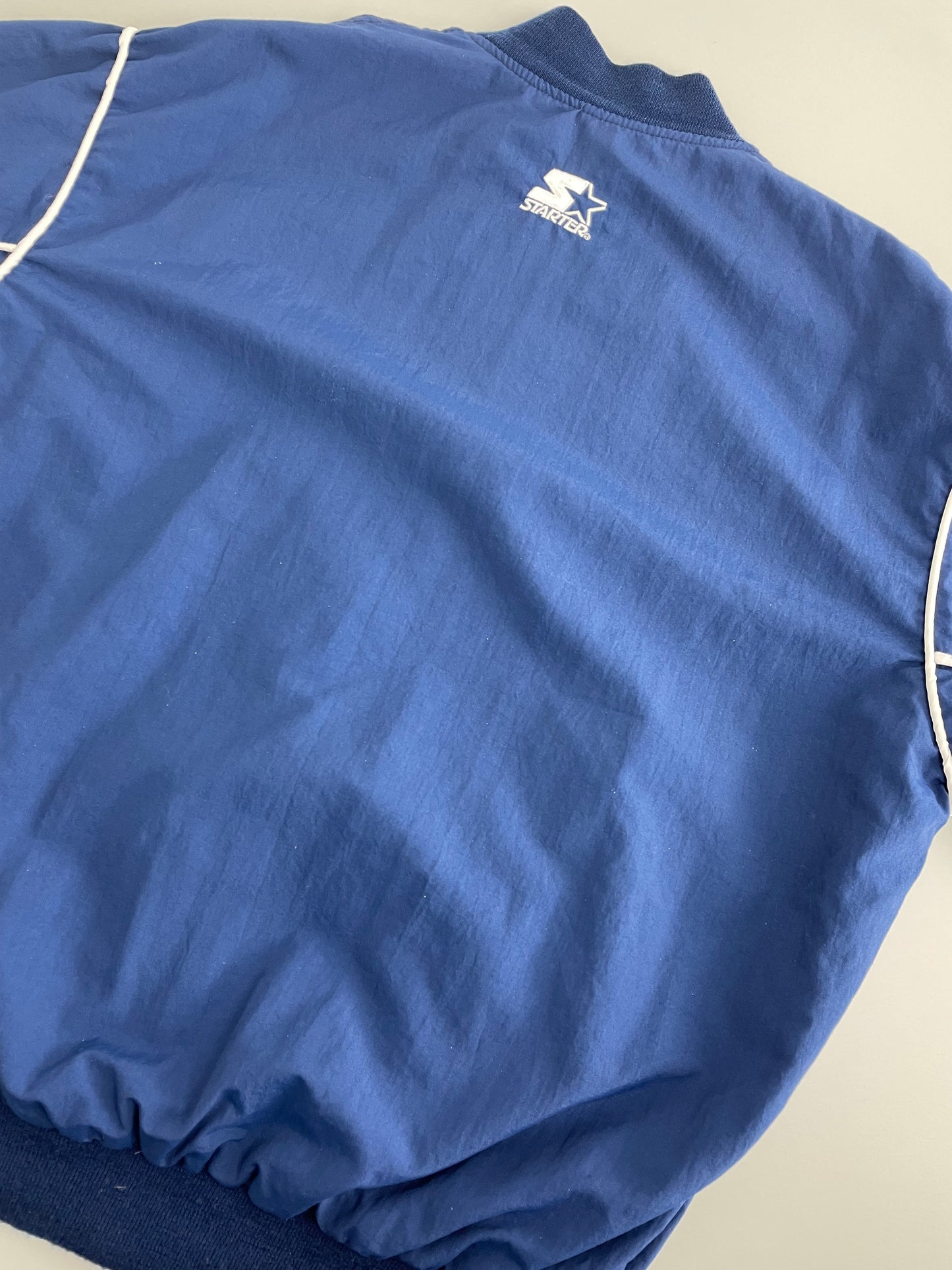80s Starter Yale NCAA Jacket Blue L