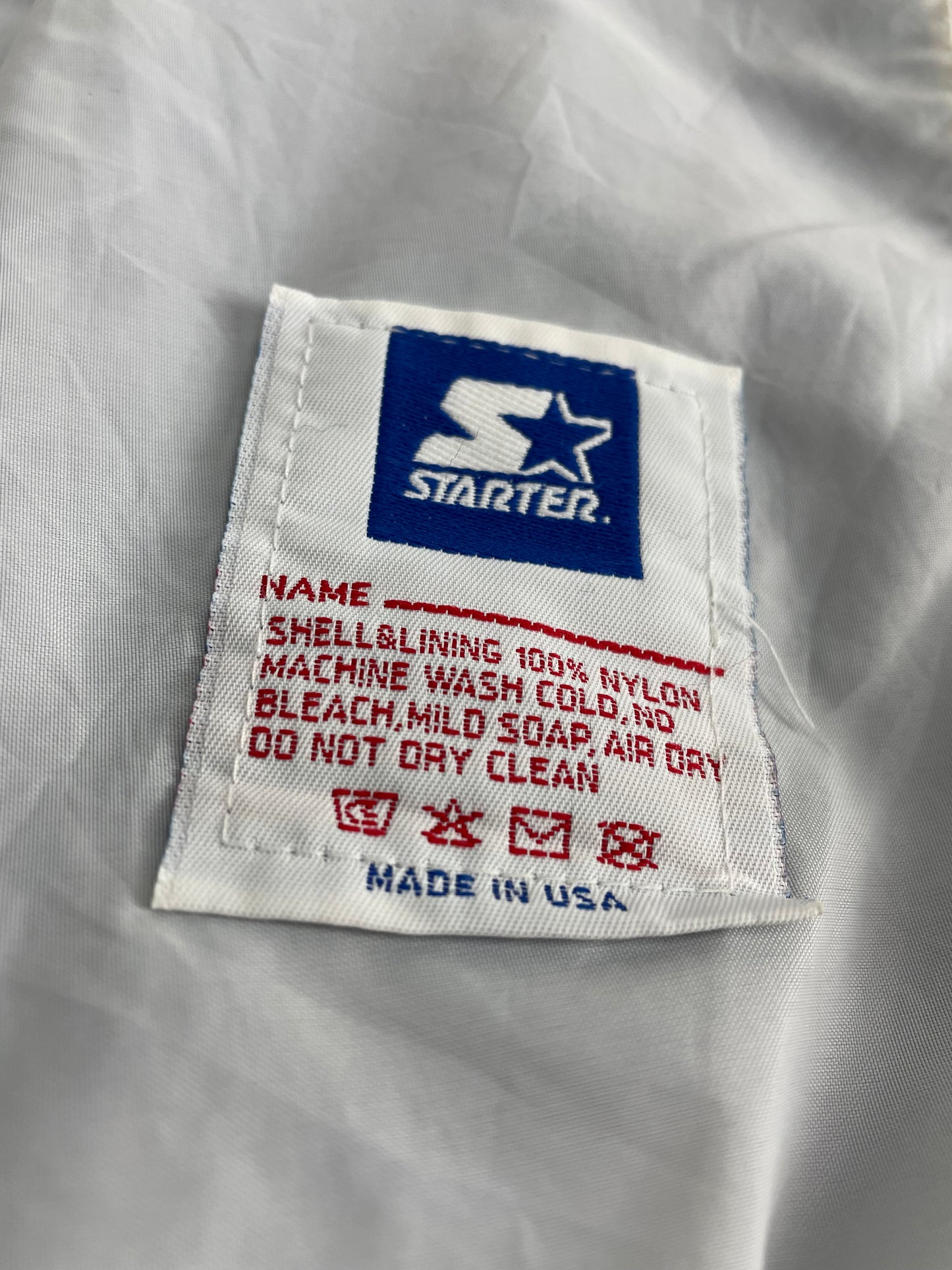 80s Starter Yale NCAA Jacket Blue L