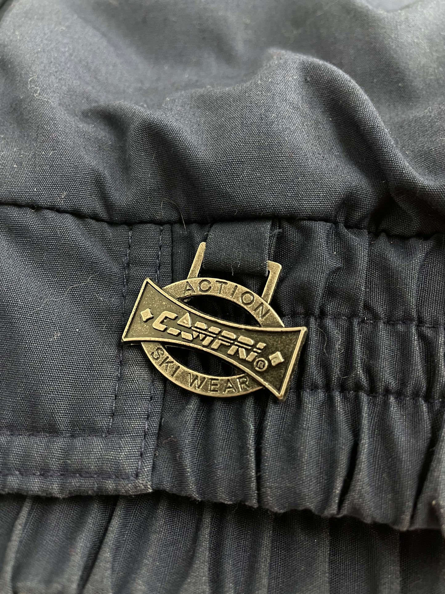 90s Campri Jacket Navy Purple M
