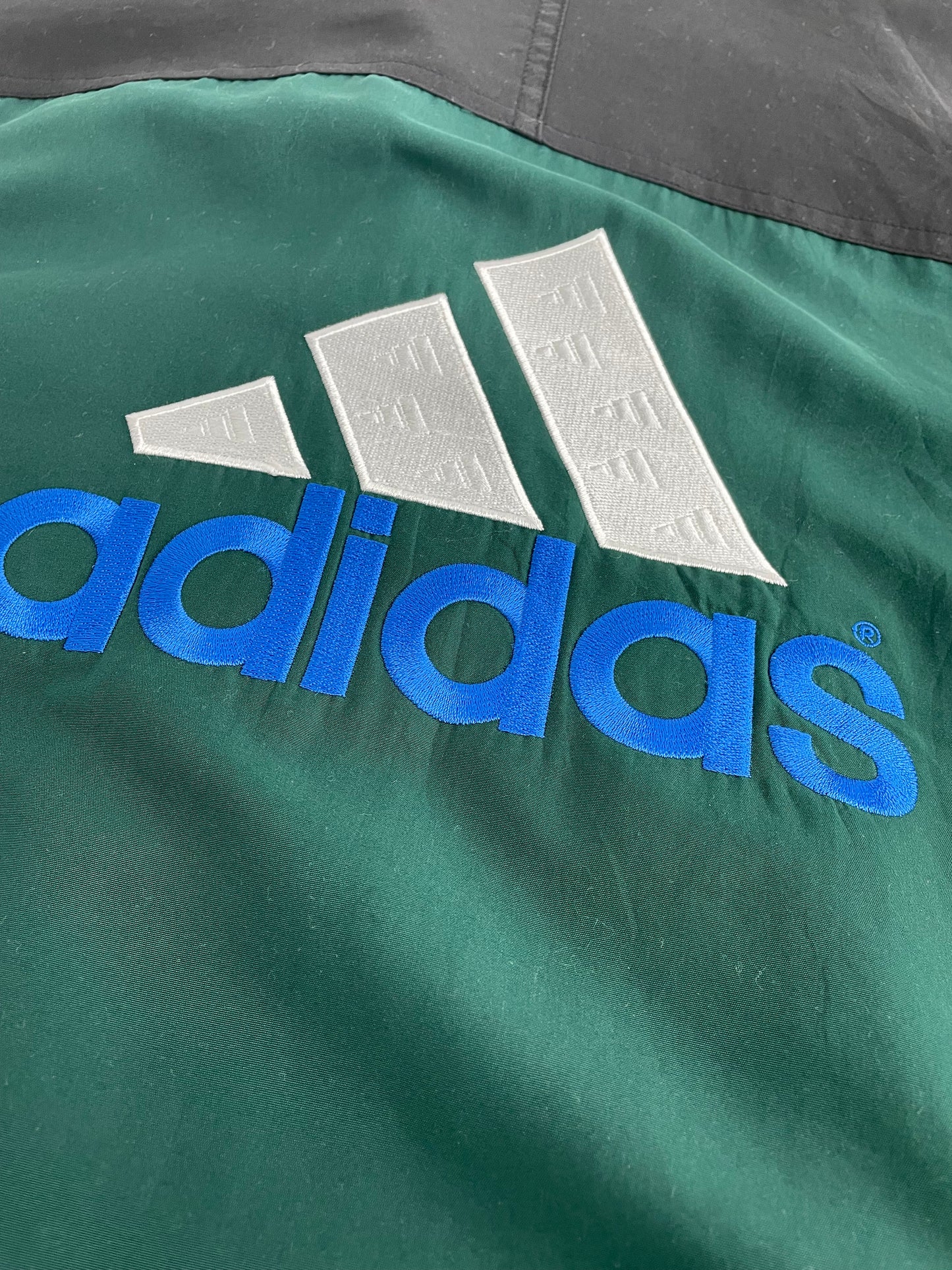 90s Adidas Trackjacket Green L