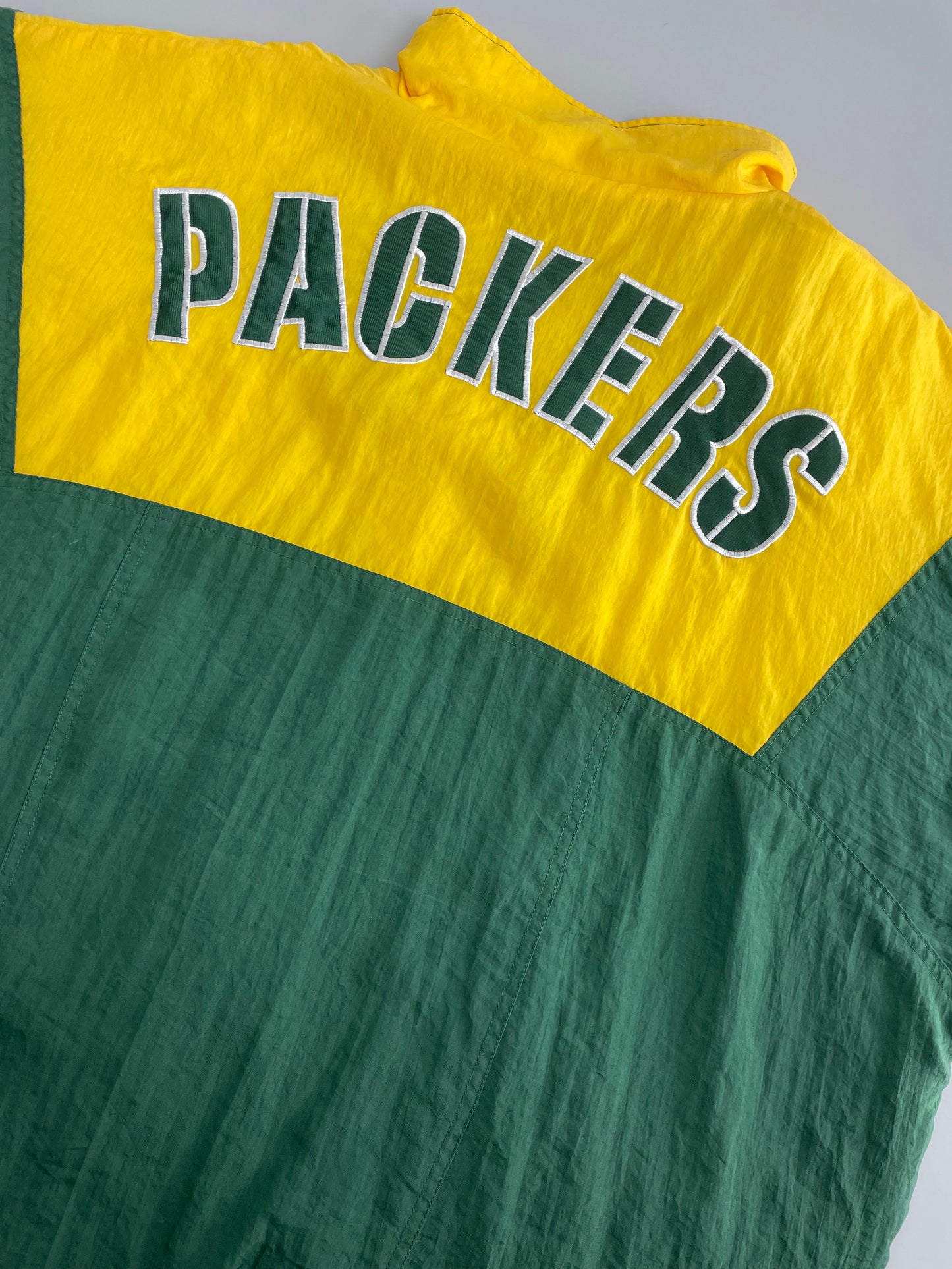 90s Apex One Green Bay Packers NFL Jacket Green Yellow XXL