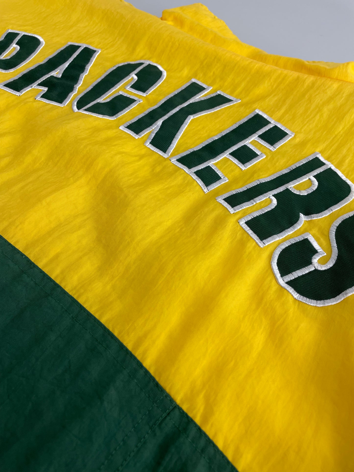 90s Apex One Green Bay Packers NFL Jacket Green Yellow XXL