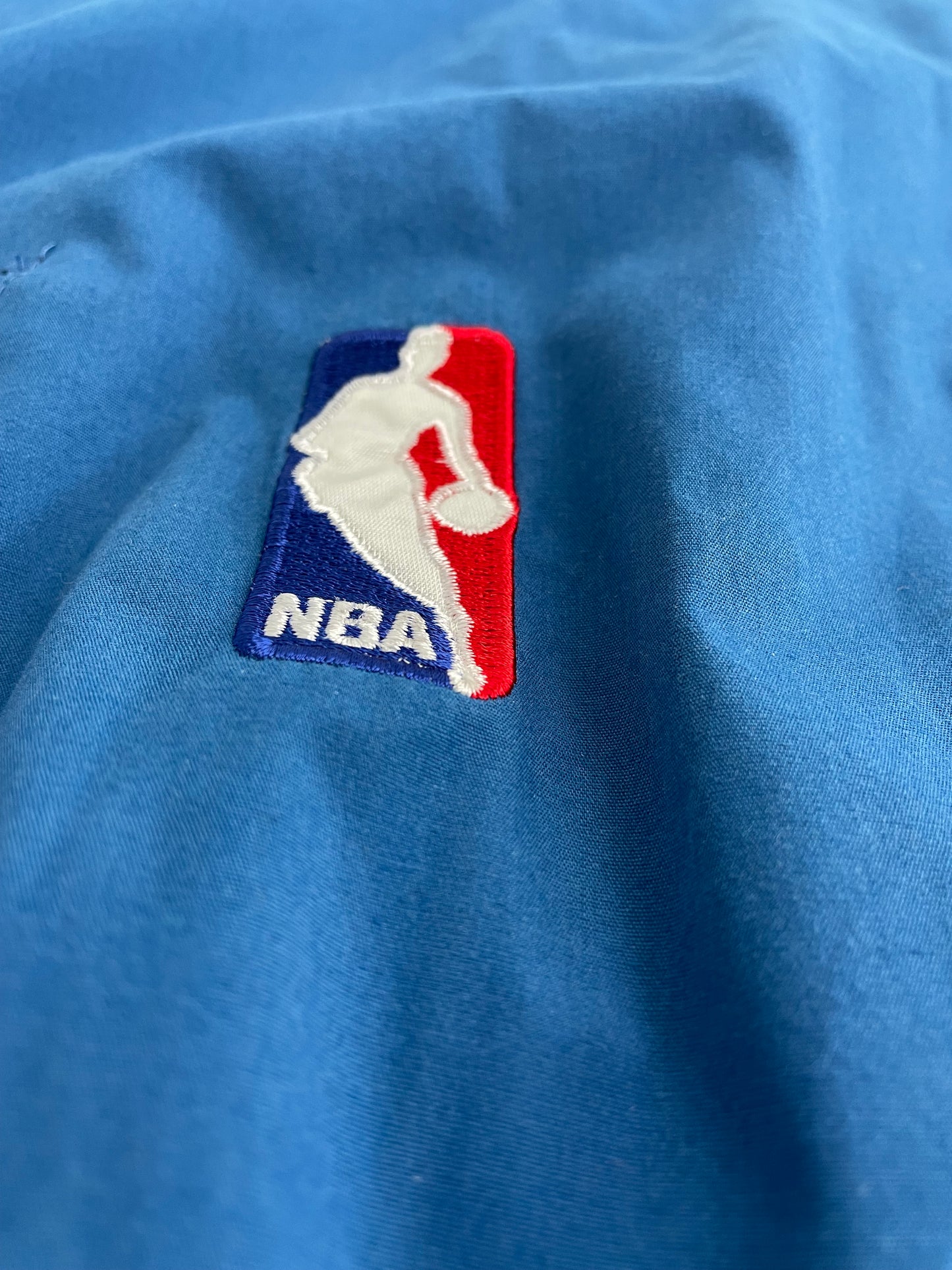 90s Pro Player Minessota Timberwolves NBA Jacket Blue Green XXL