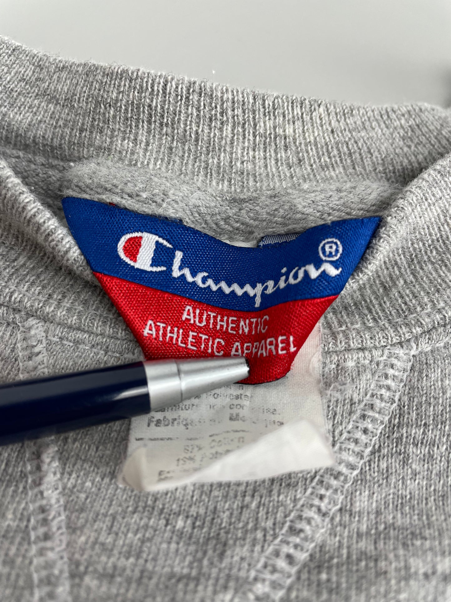 00s Champion Green Bay Packers NFL Sweatshirt Grey XL