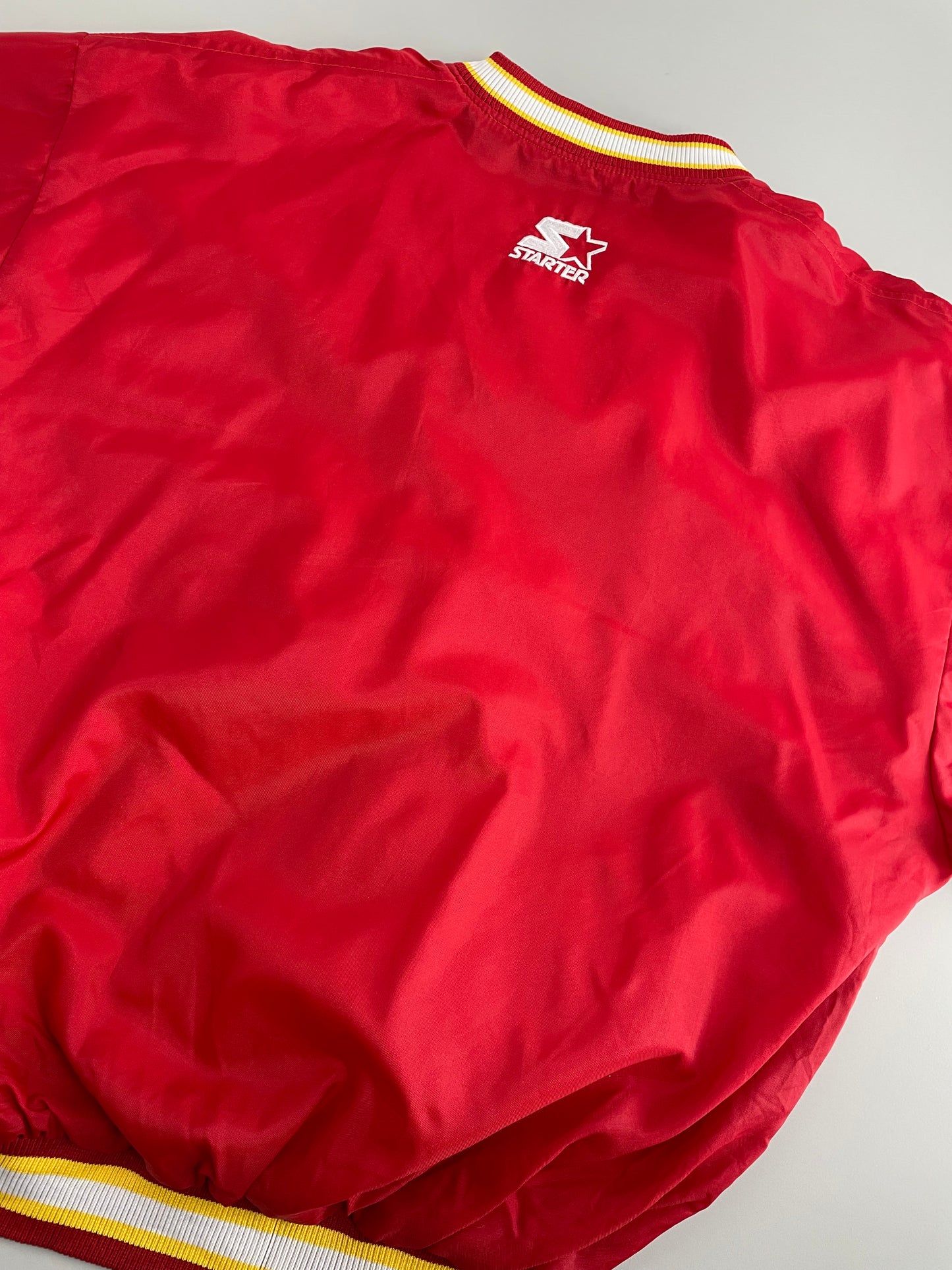 90s Starter Kansas City Chiefs NFL Pullover Red L