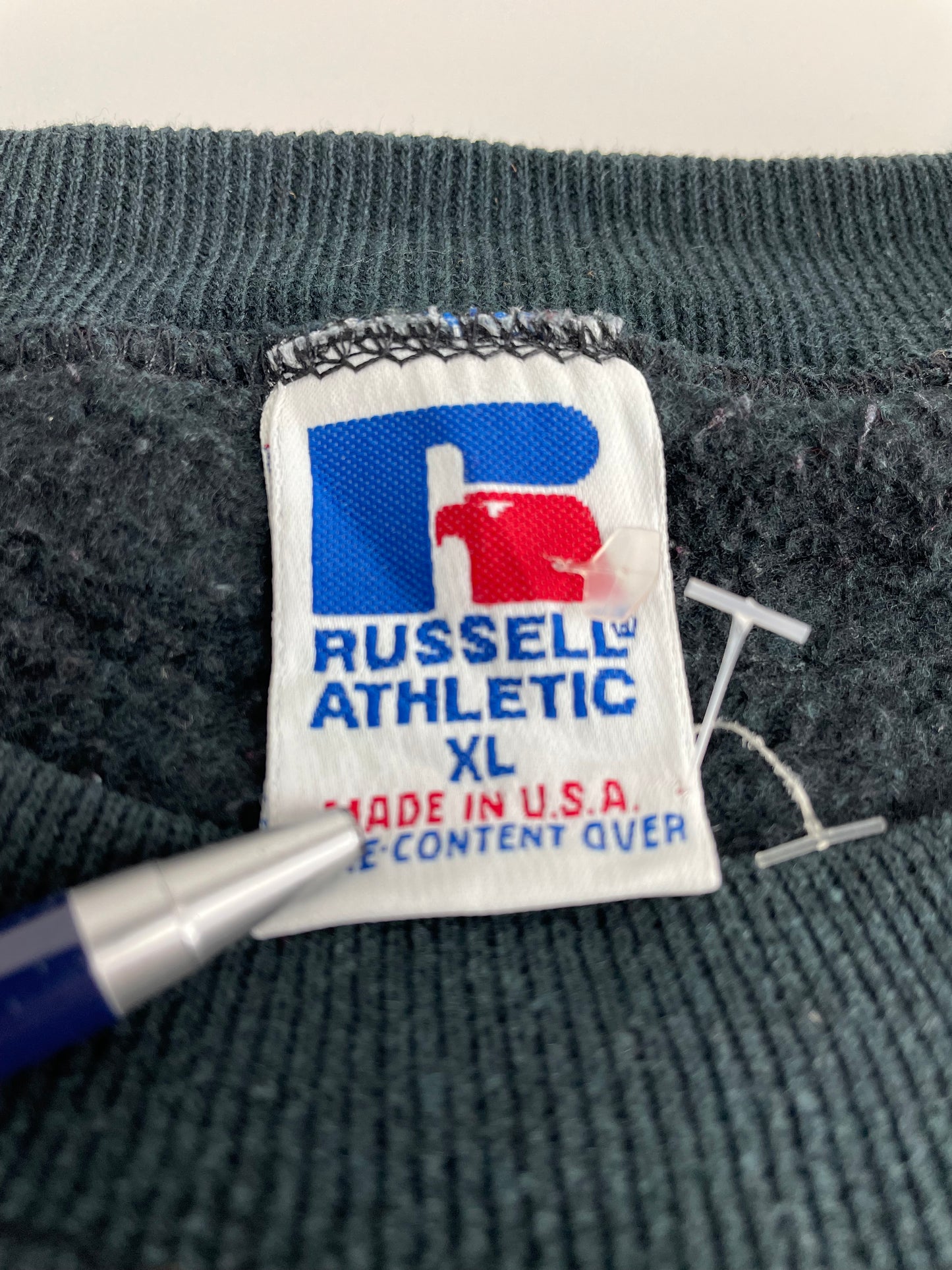 90s Russel Athletic Boston Bruins NHL Sweatshirt Black L