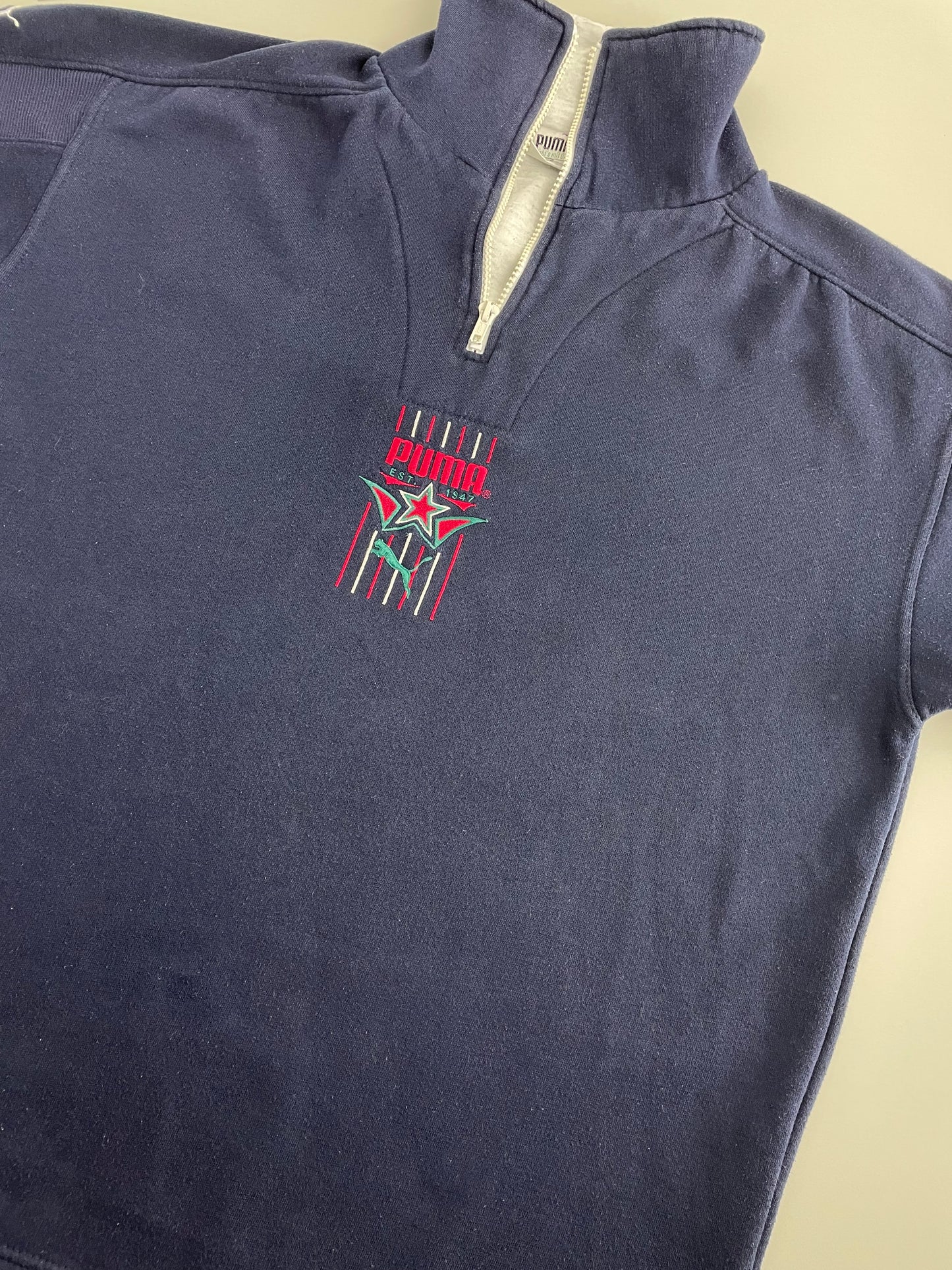 90s Puma Sweatshirt Navy S/M