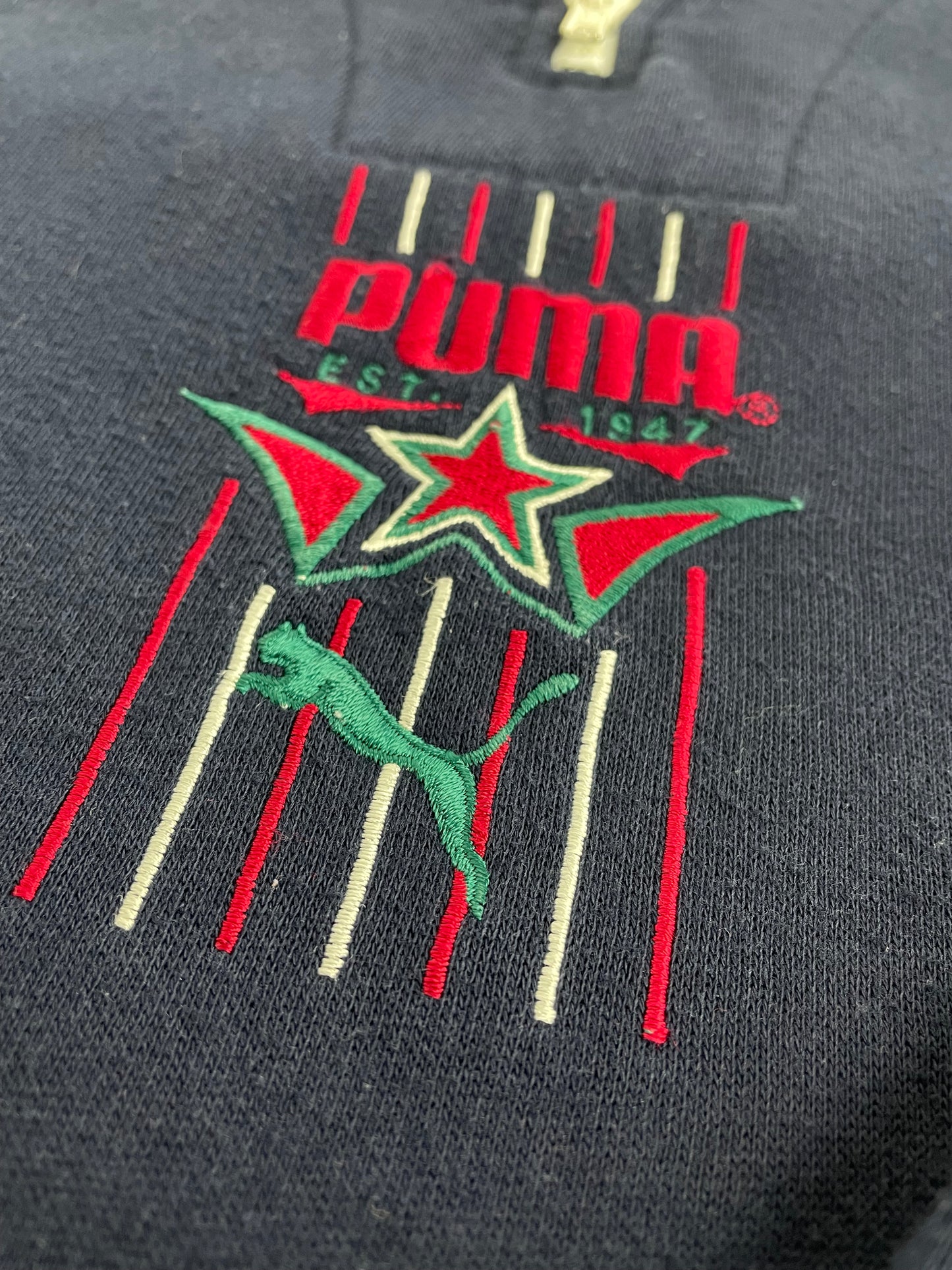 90s Puma Sweatshirt Navy S/M