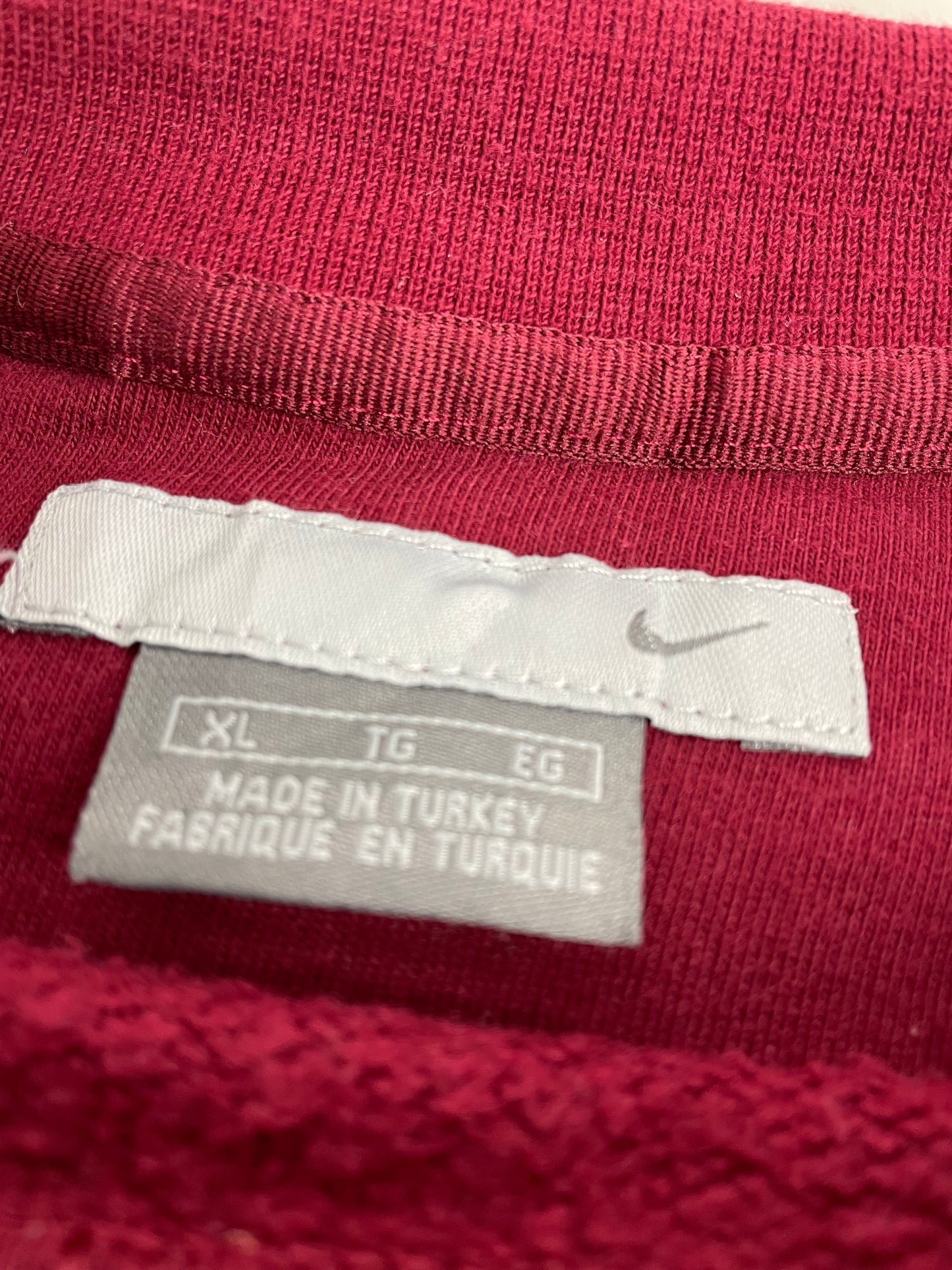 00s Nike Sweatshirt Red XL