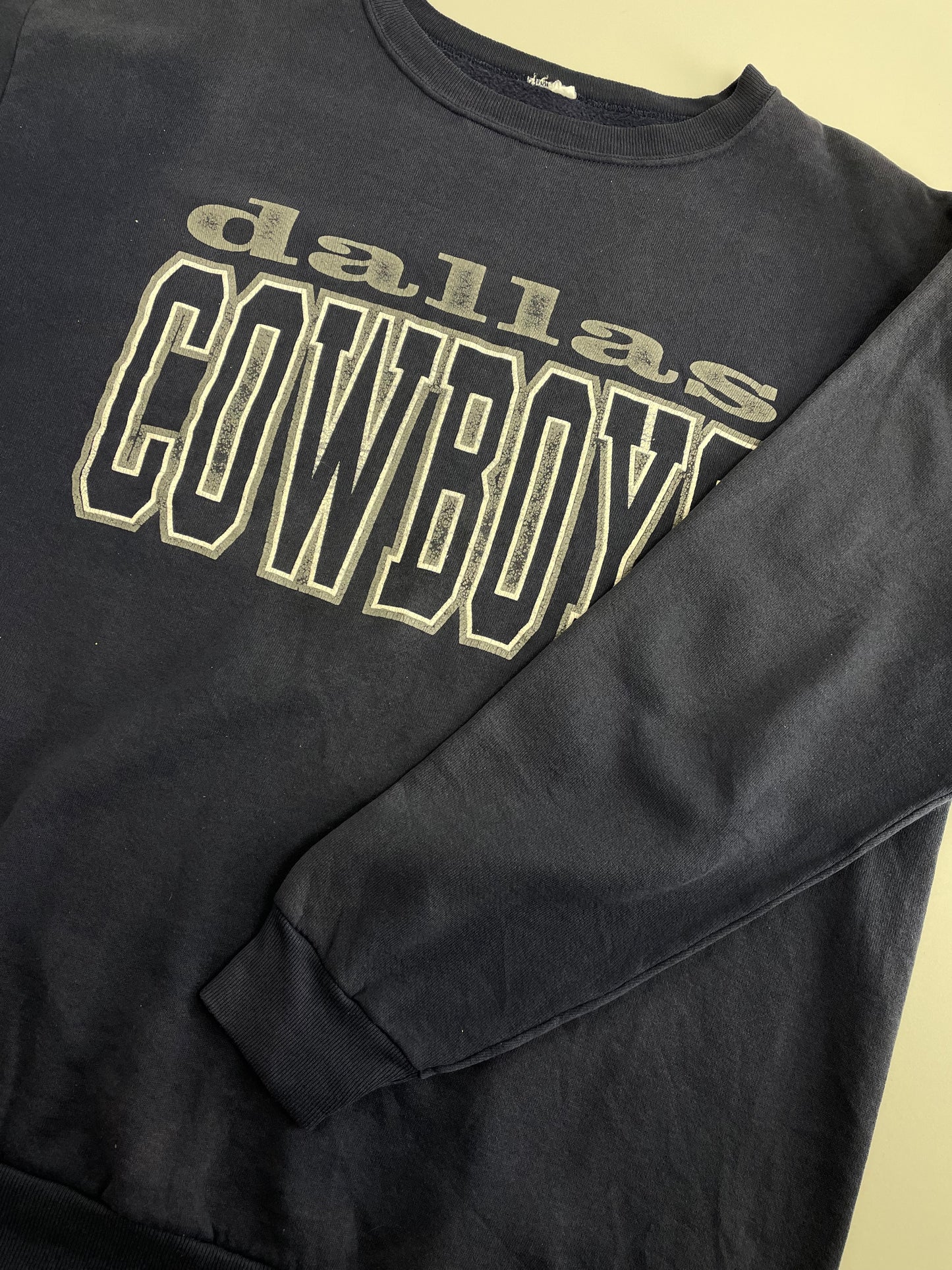 90s Dallas Cowboys NFL Sweatshirt Navy L