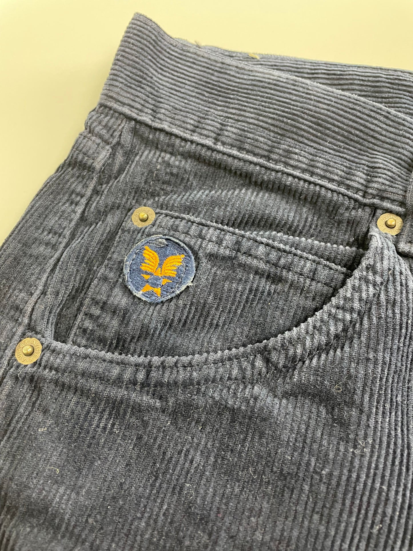90s Avirex Corduroy Pant Navy US 40