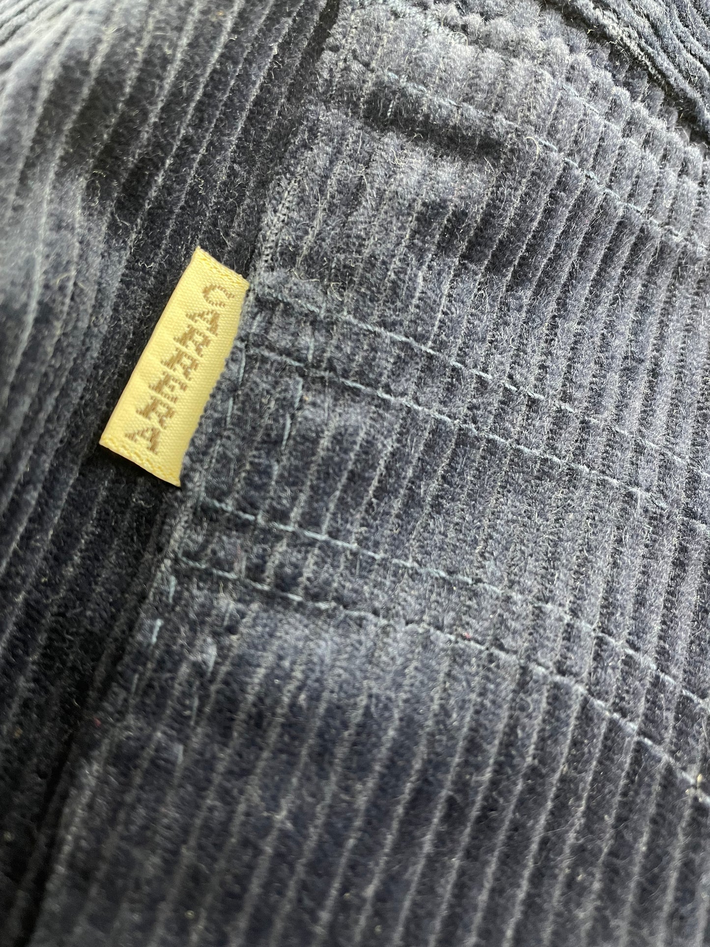 90s Carerra Corduroy Pant Navy IT 29 Waist, 36 Length