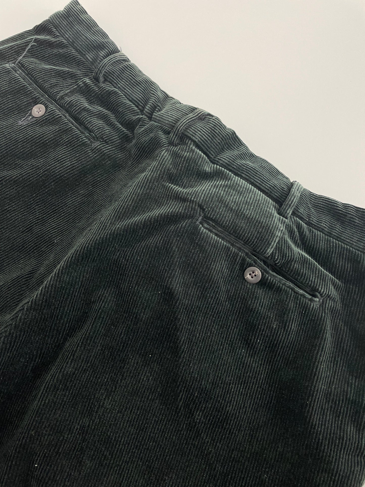 90s Polo Ralph Lauren Corduroy Pant Darkgreen 38 x 30