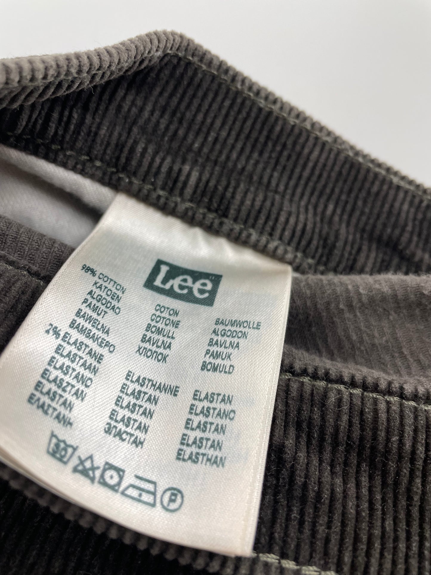 00s Lee Corduroy Pant Brown 33 x 34