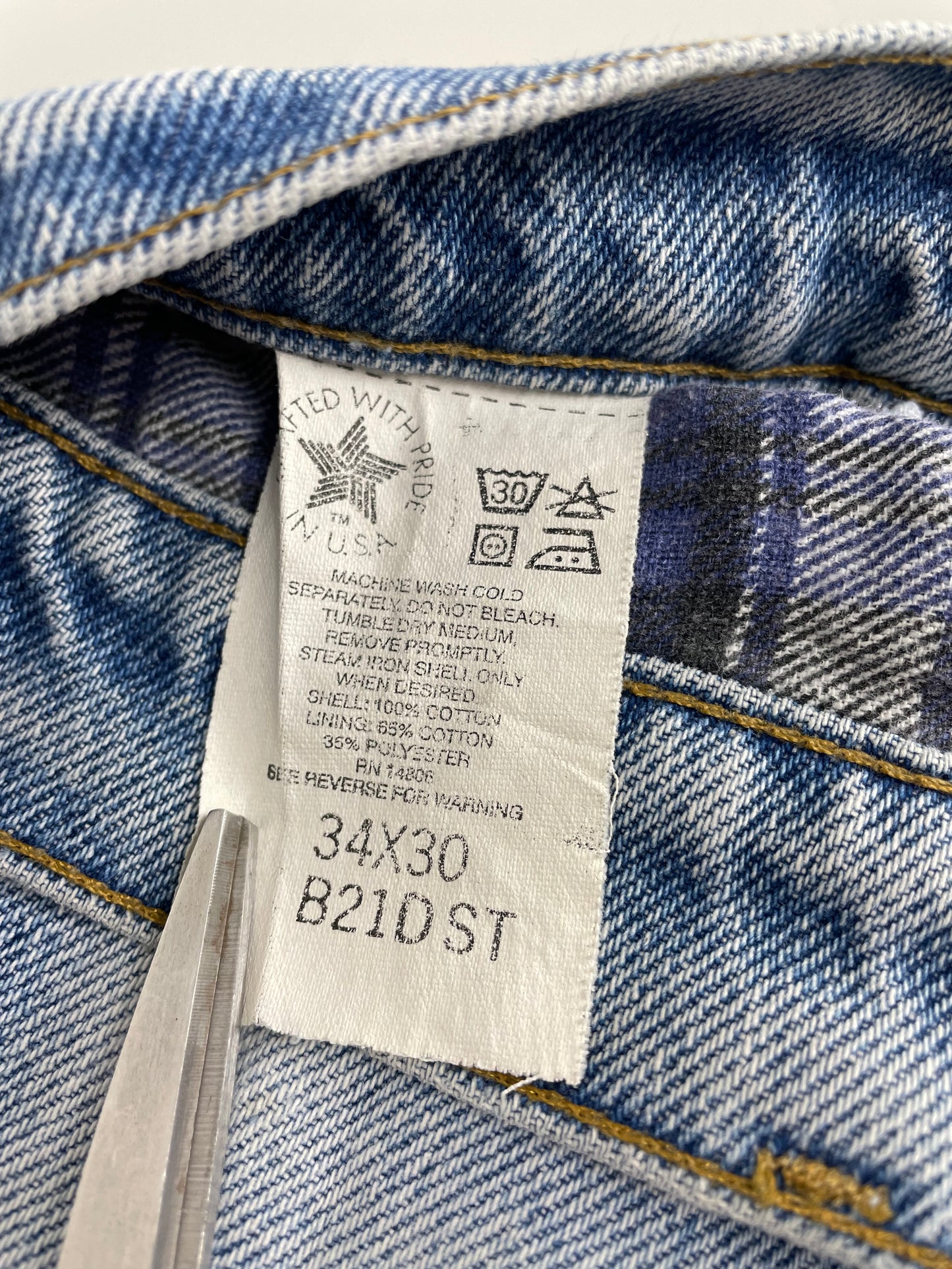 90s Carhartt Jeans Blue 34 x 30