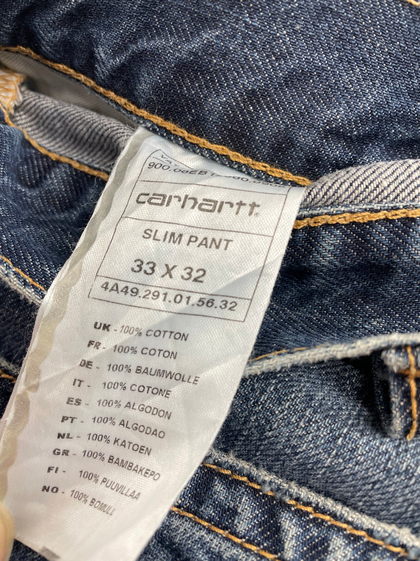 00s Carhartt Jeans Blue 33 x 32