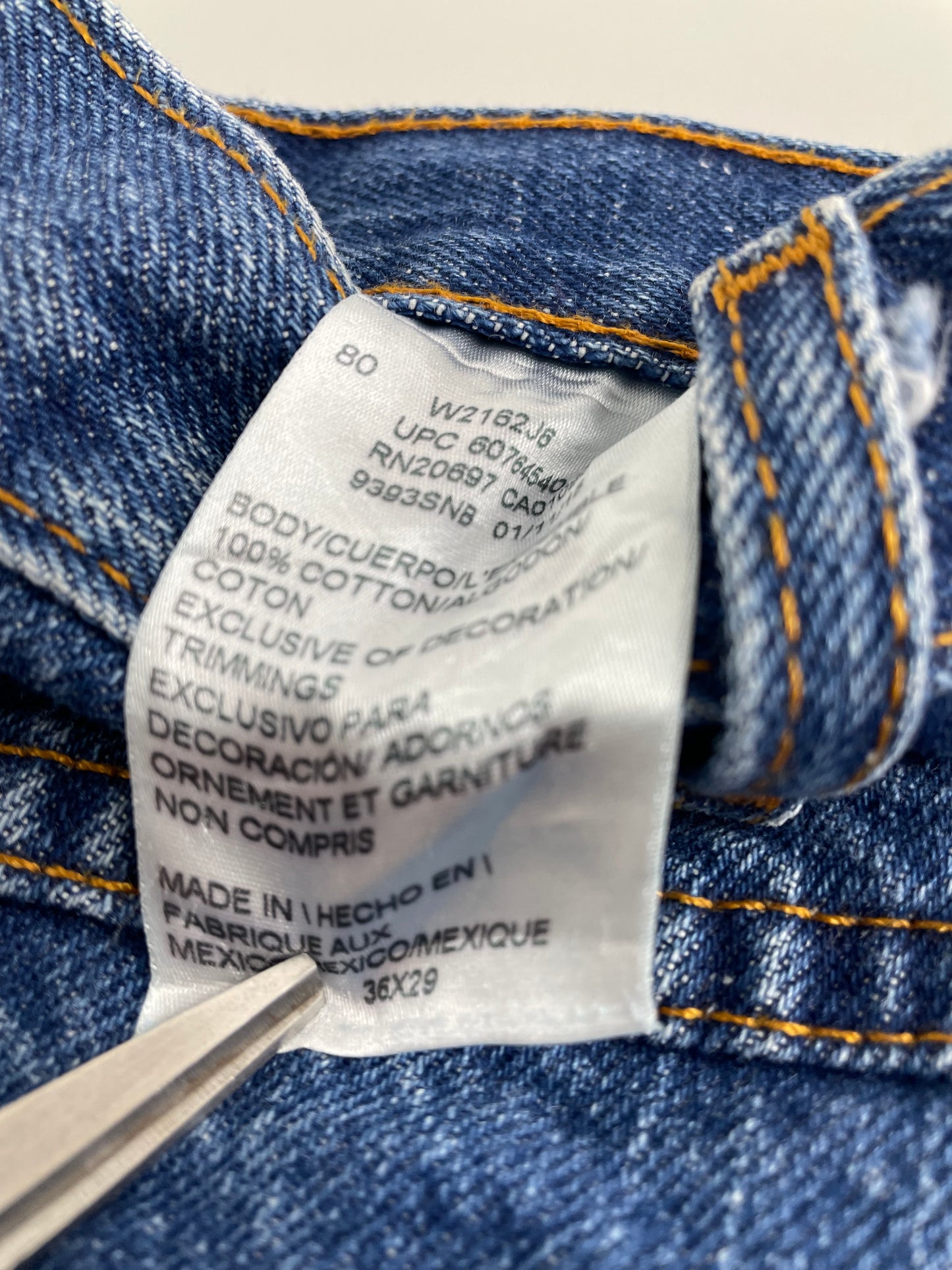 00s Dickies Jeans Blue 36 x 29