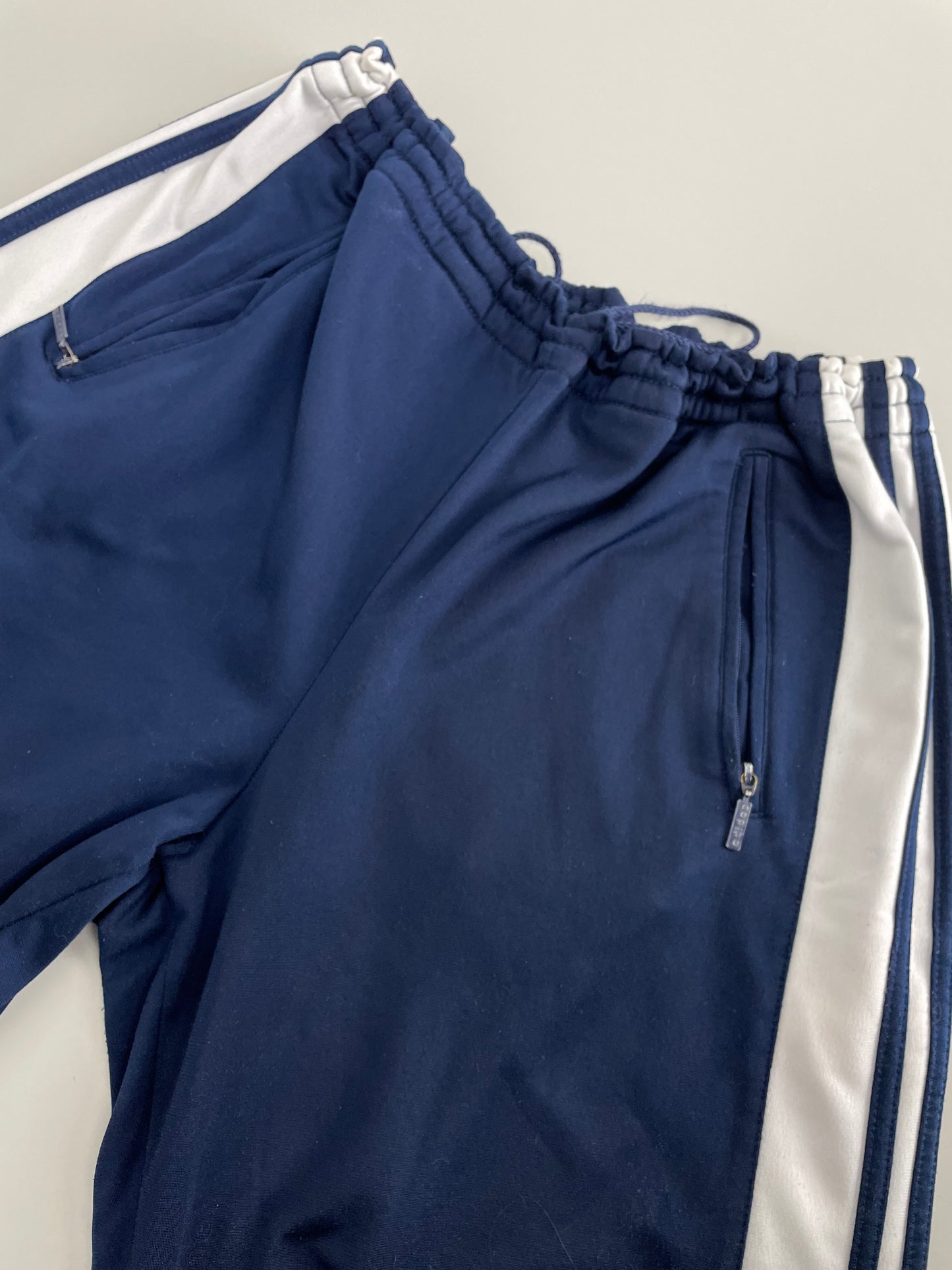 90s Adidas Trackpant Blue White M/L