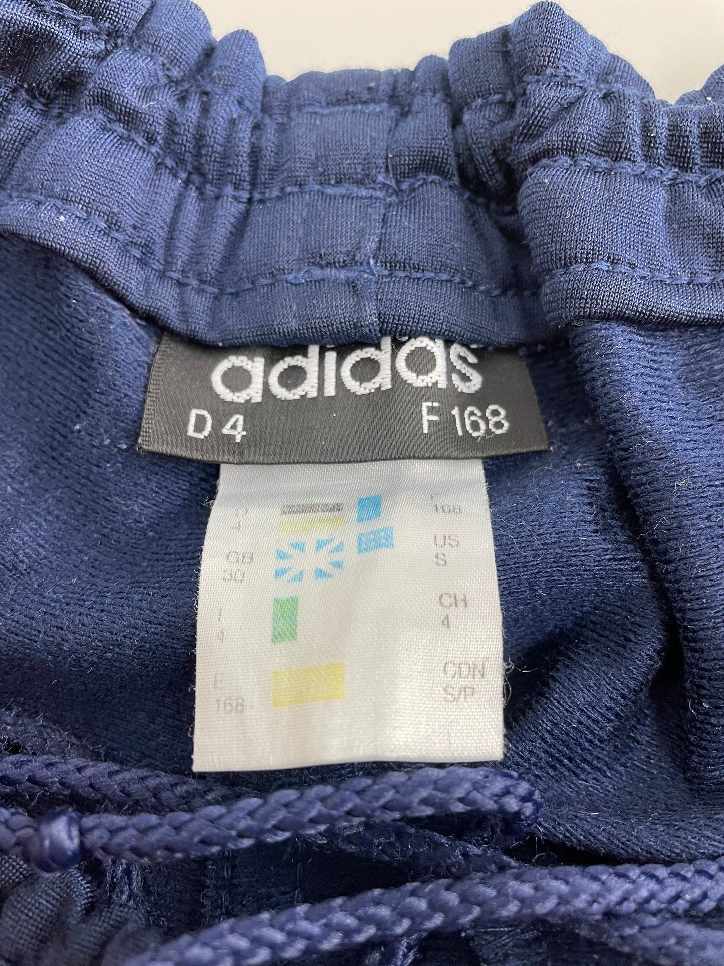 90s Adidas Trackpant Blue White M/L