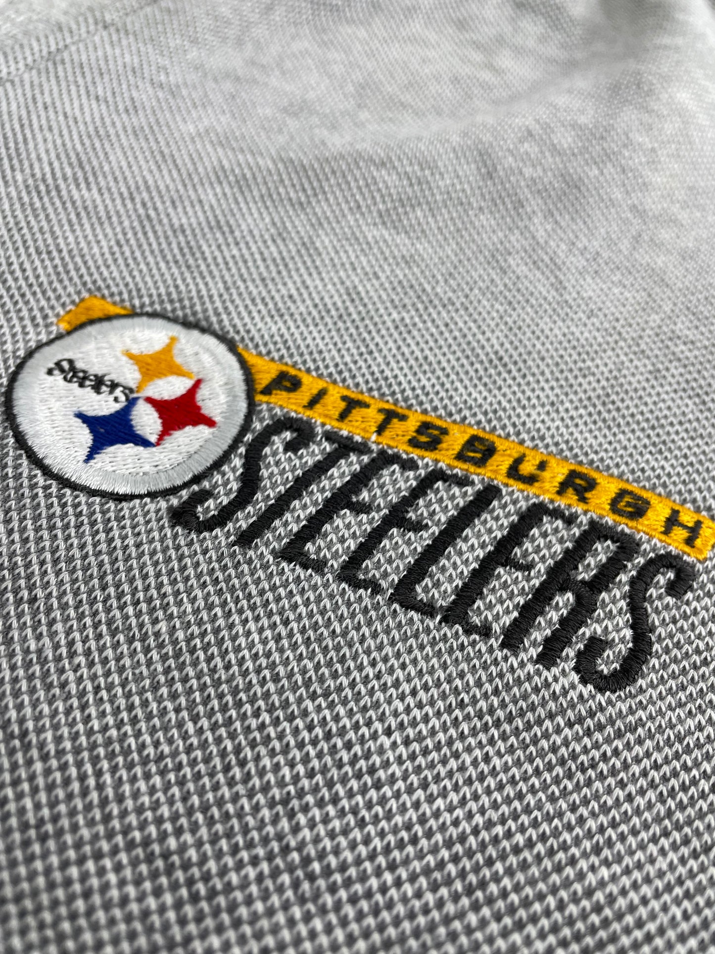 90s Starter Pittsburgh Steelers NFL Sweatshirt Grey XL