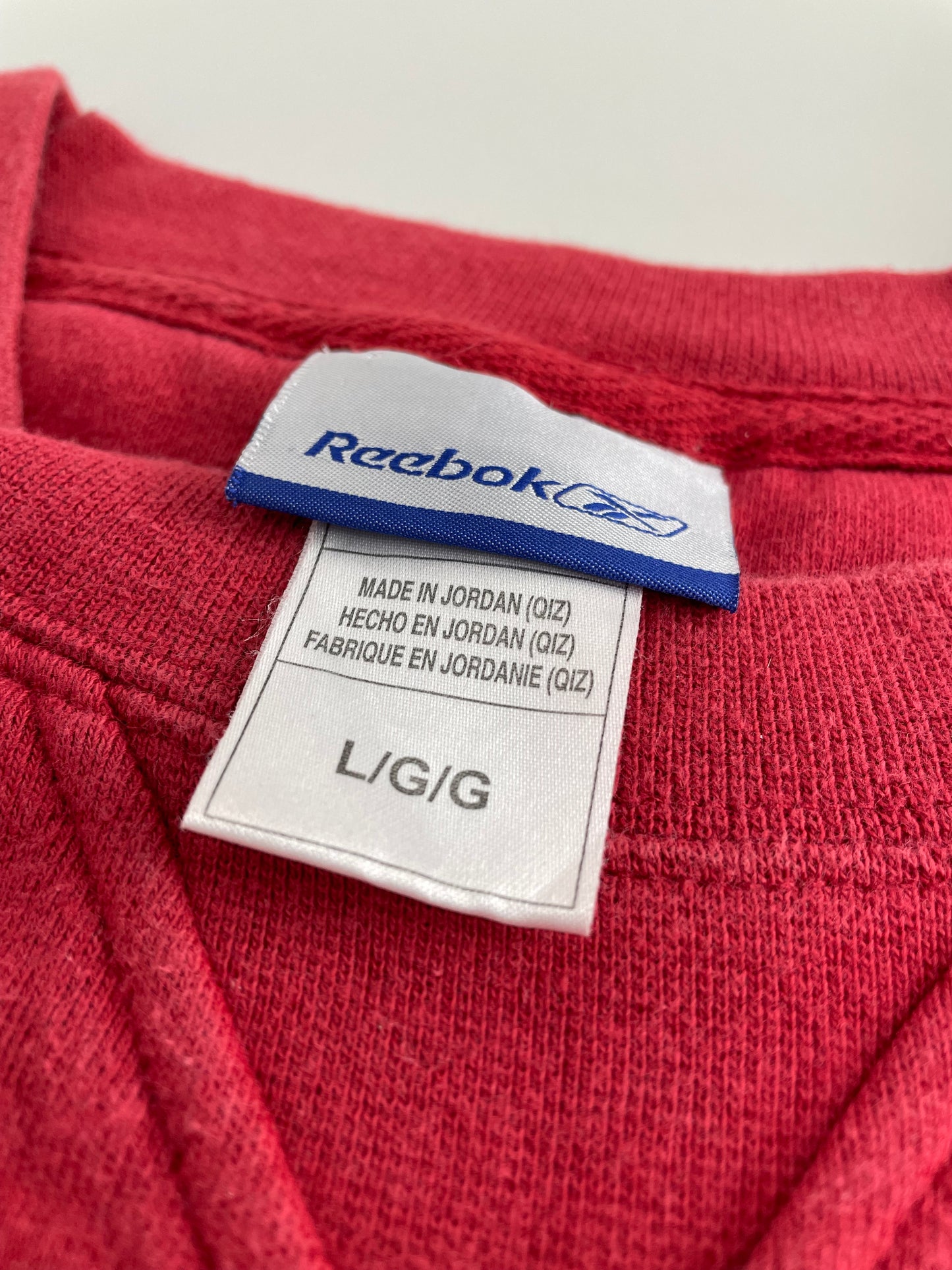 00s Reebok San Francisco 49ers NFL Sweatshirt Red XL