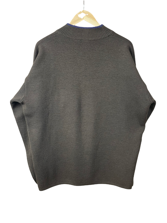 90s Lacoste Nautic Knit Brown M