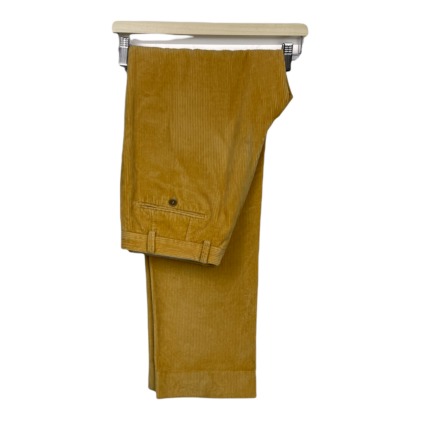 90s Velluto duca visconti di modrone Corduroy Pant Yellow IT 48