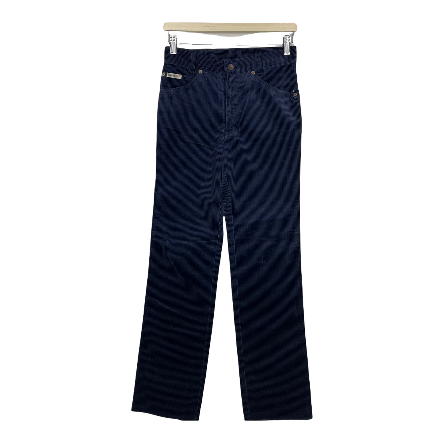 90s Carerra Corduroy Pant Navy IT 29 Waist, 36 Length