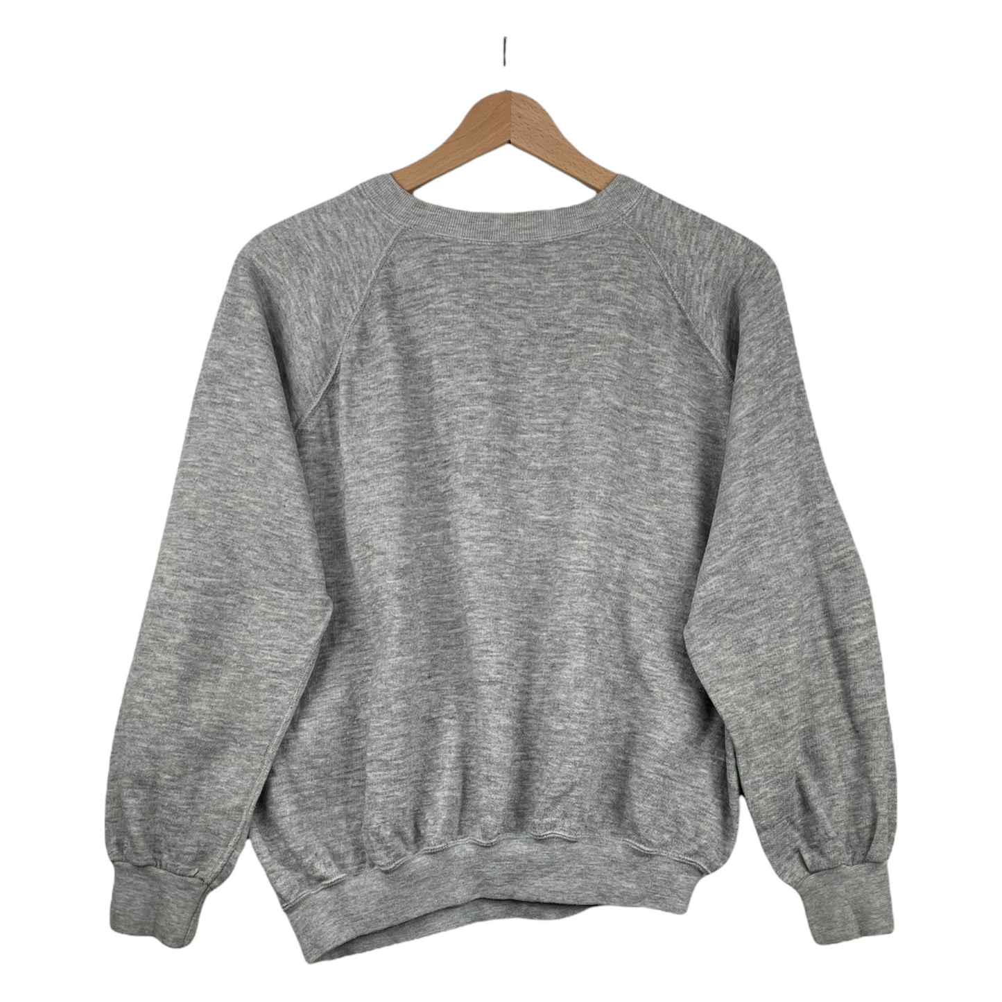 80s Unbranded Ping Pong Sweatshirt Grey S