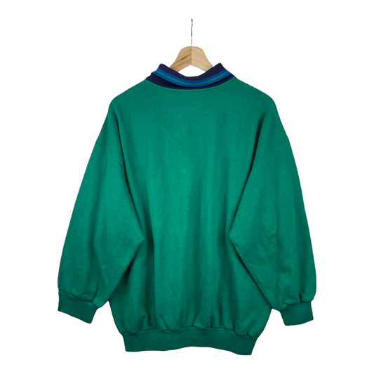 90s Sergio Tacchini Sweatshirt Green XL